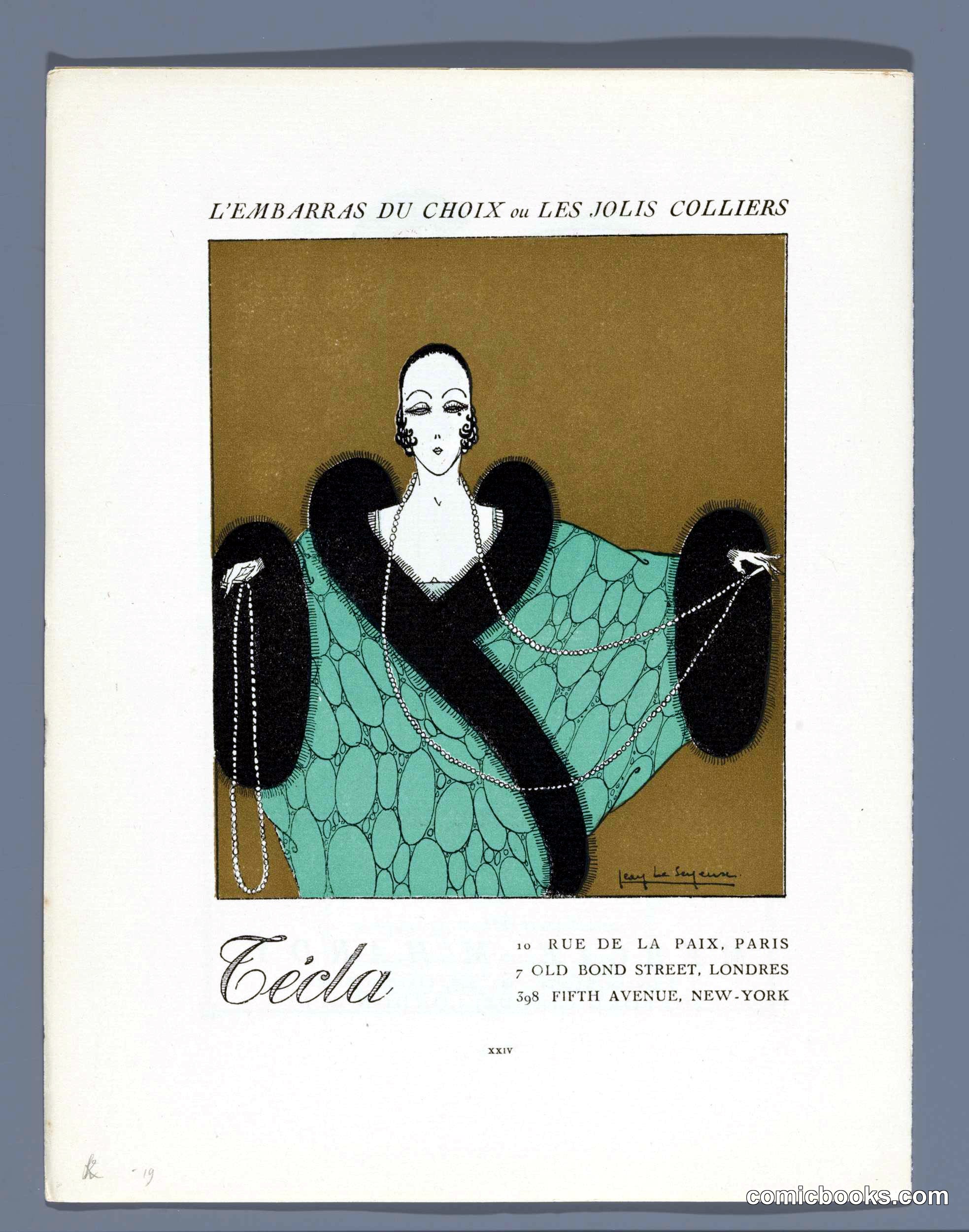L'Embarras du Choix ou Les Jolis Colliers (The Embarrassment of Choice, or Pretty Necklaces)