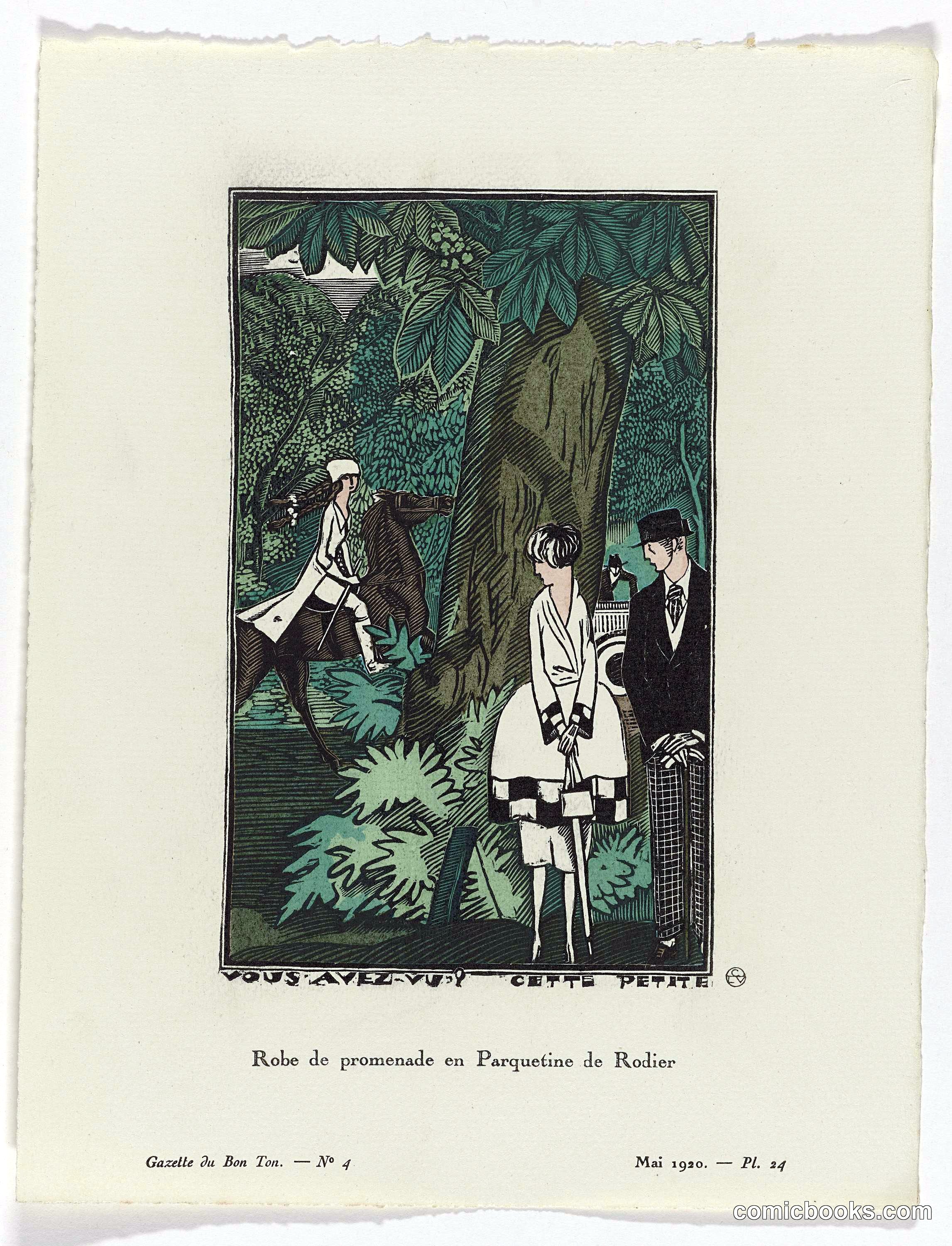 Robe de promenade en Parquetine de Rodier