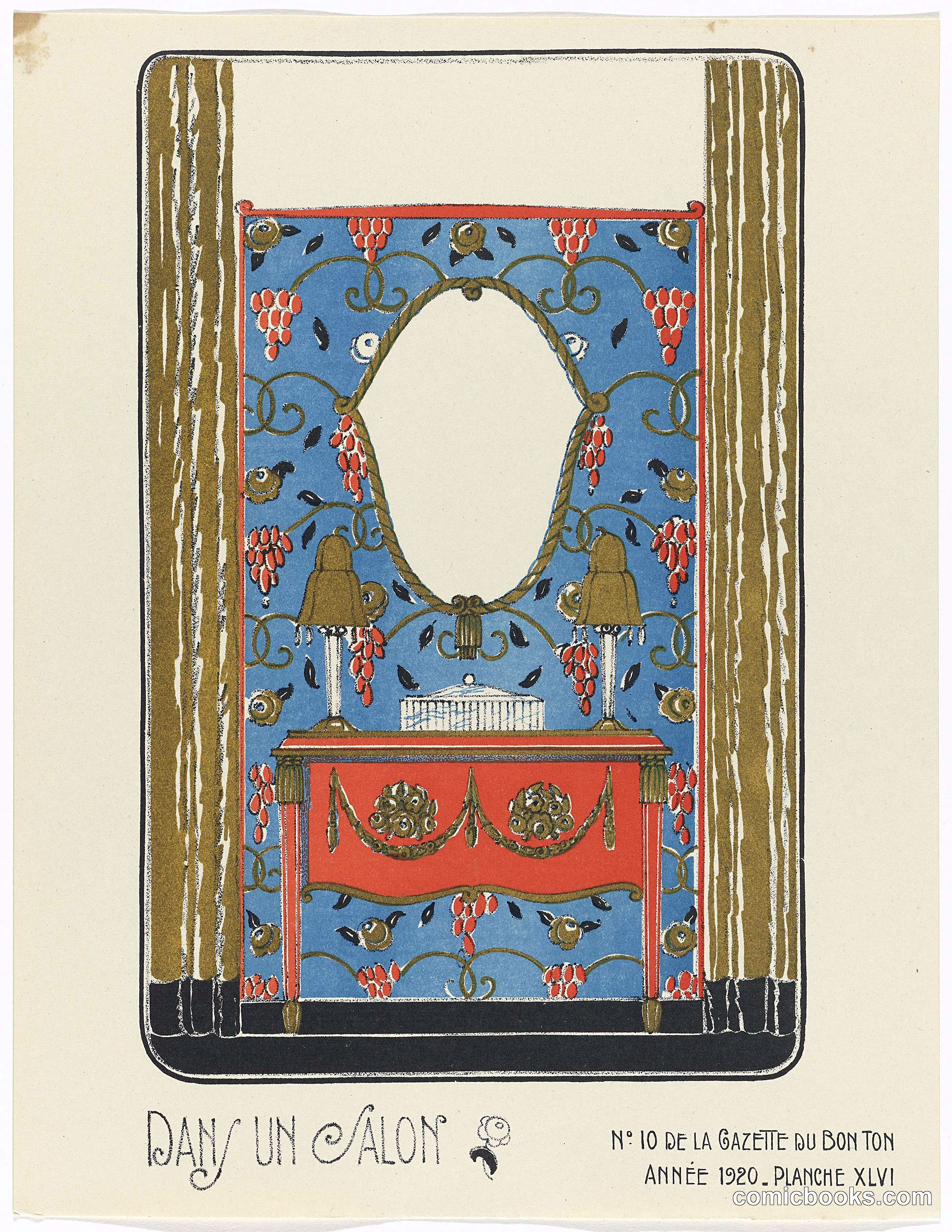 Dans un Salon (In a Drawing Room)
