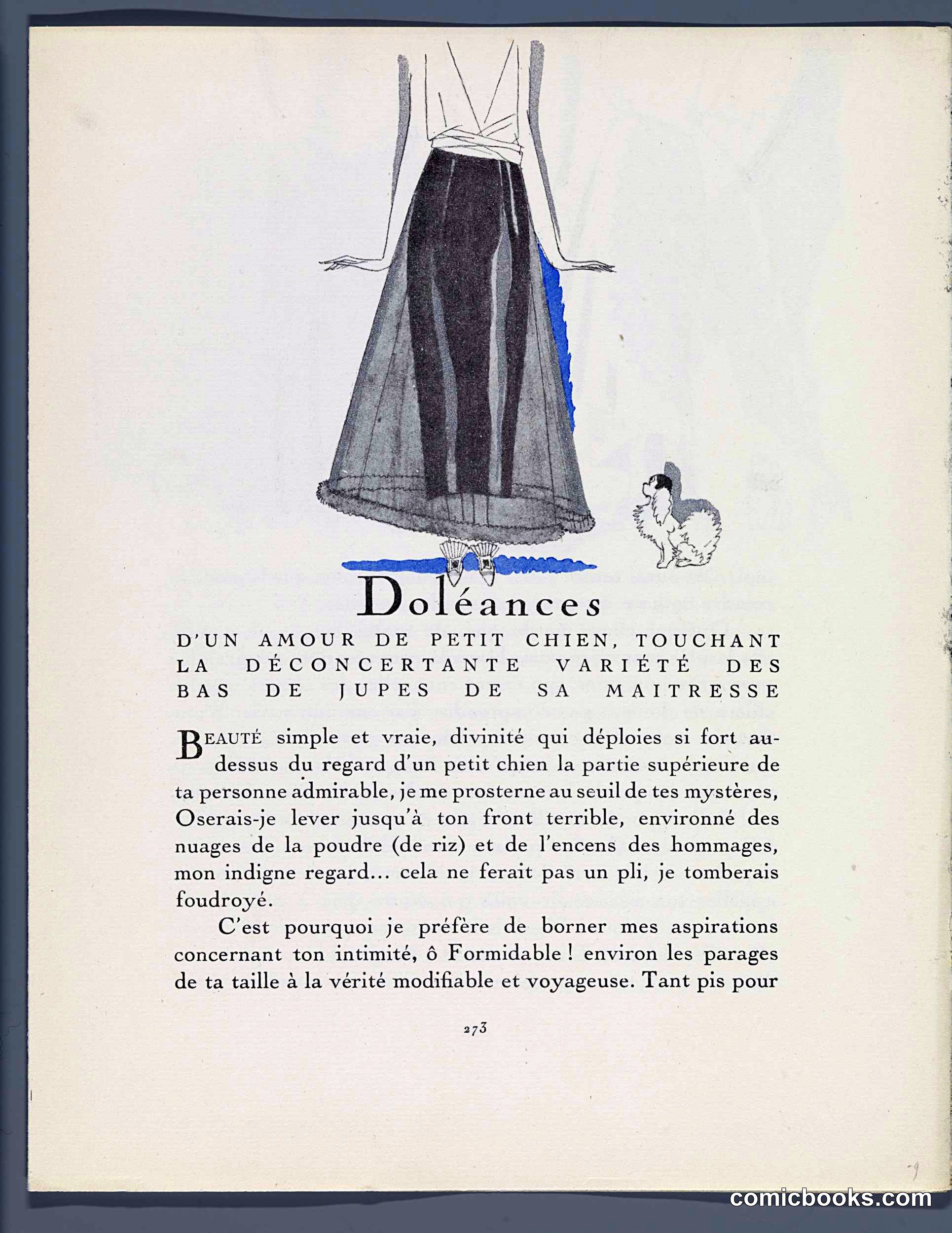 Doléances: A Lover's Complaint