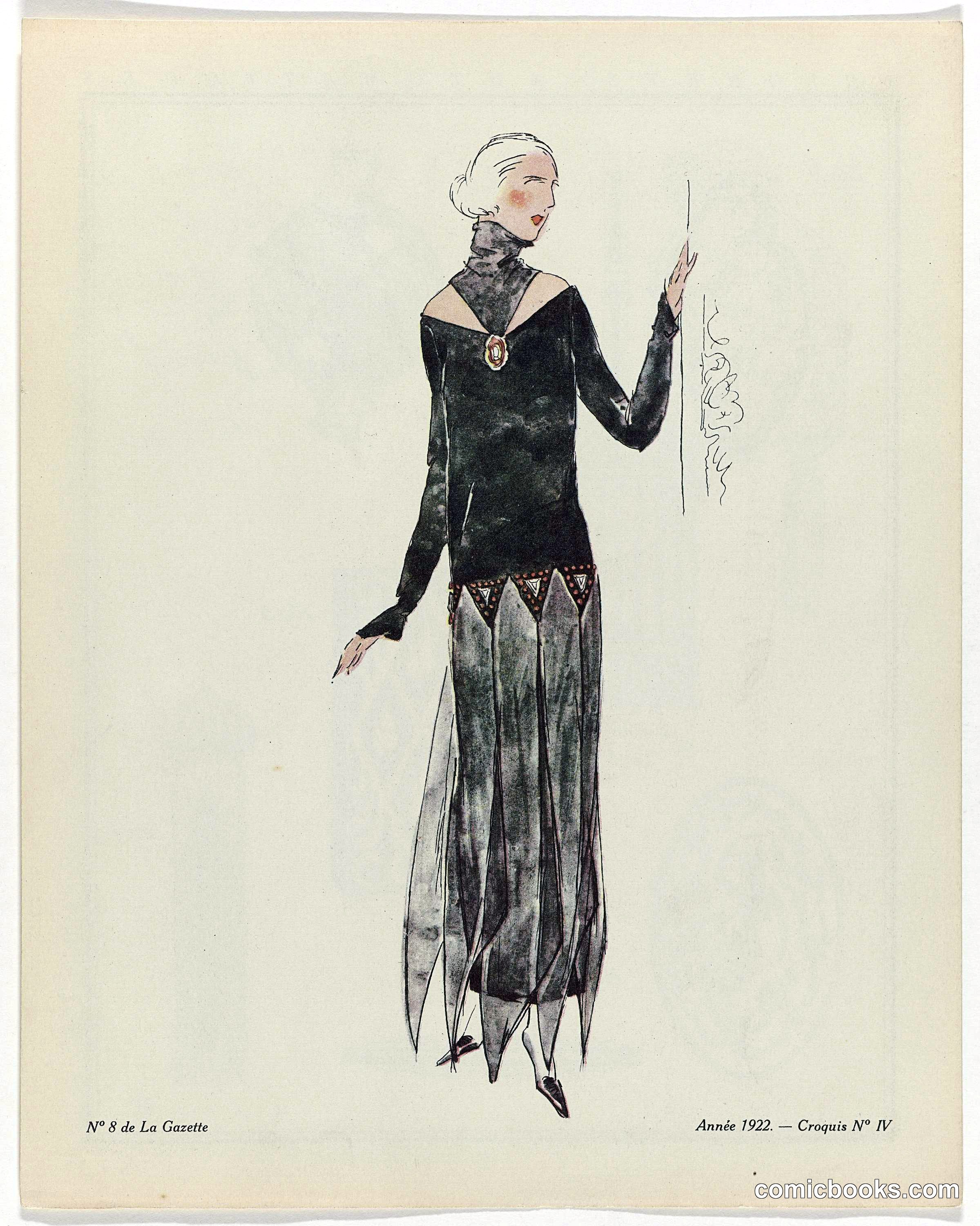 Fashion Illustration, Gazette du Bon Ton