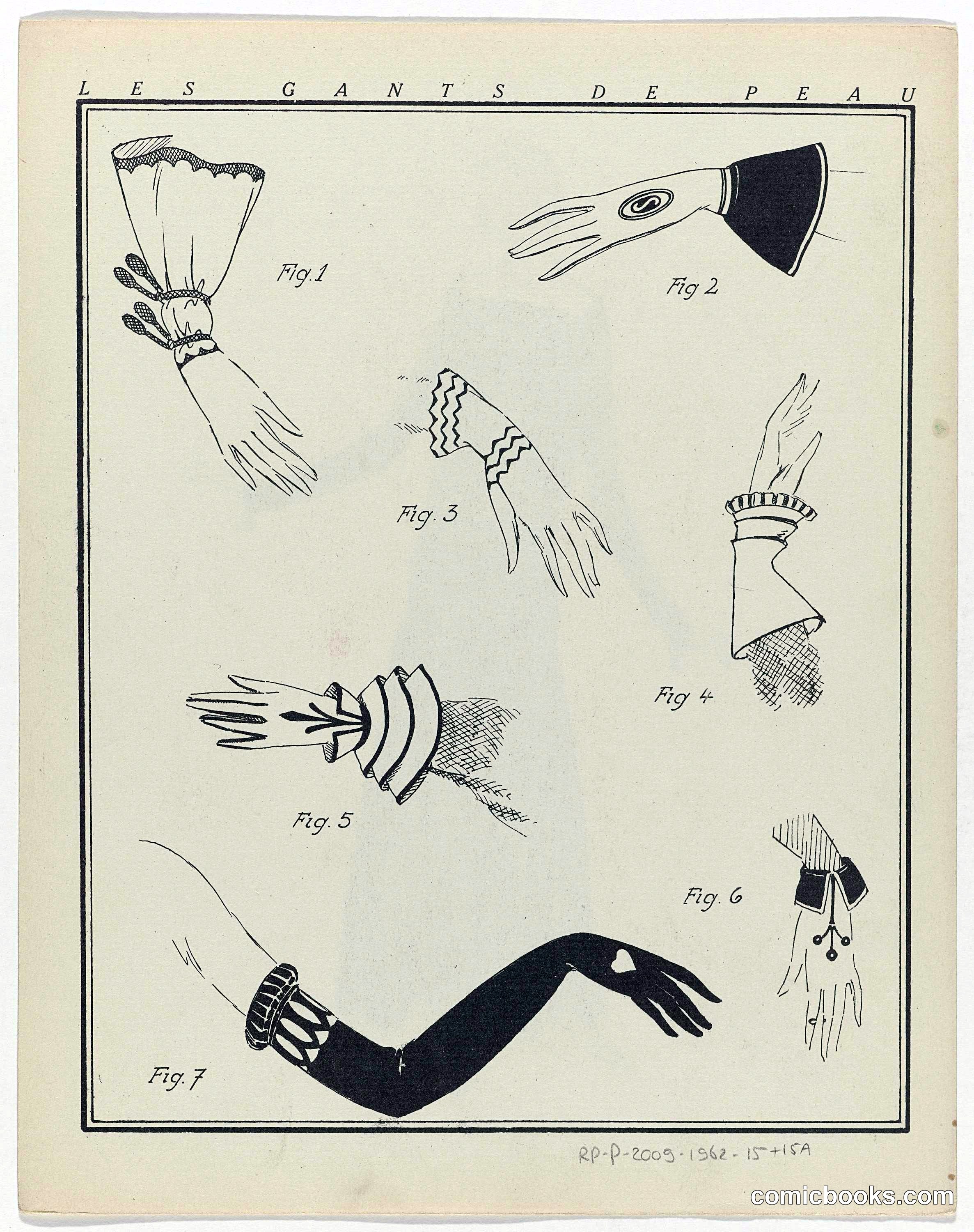 Les Gants de Peau (Glove Fashions)