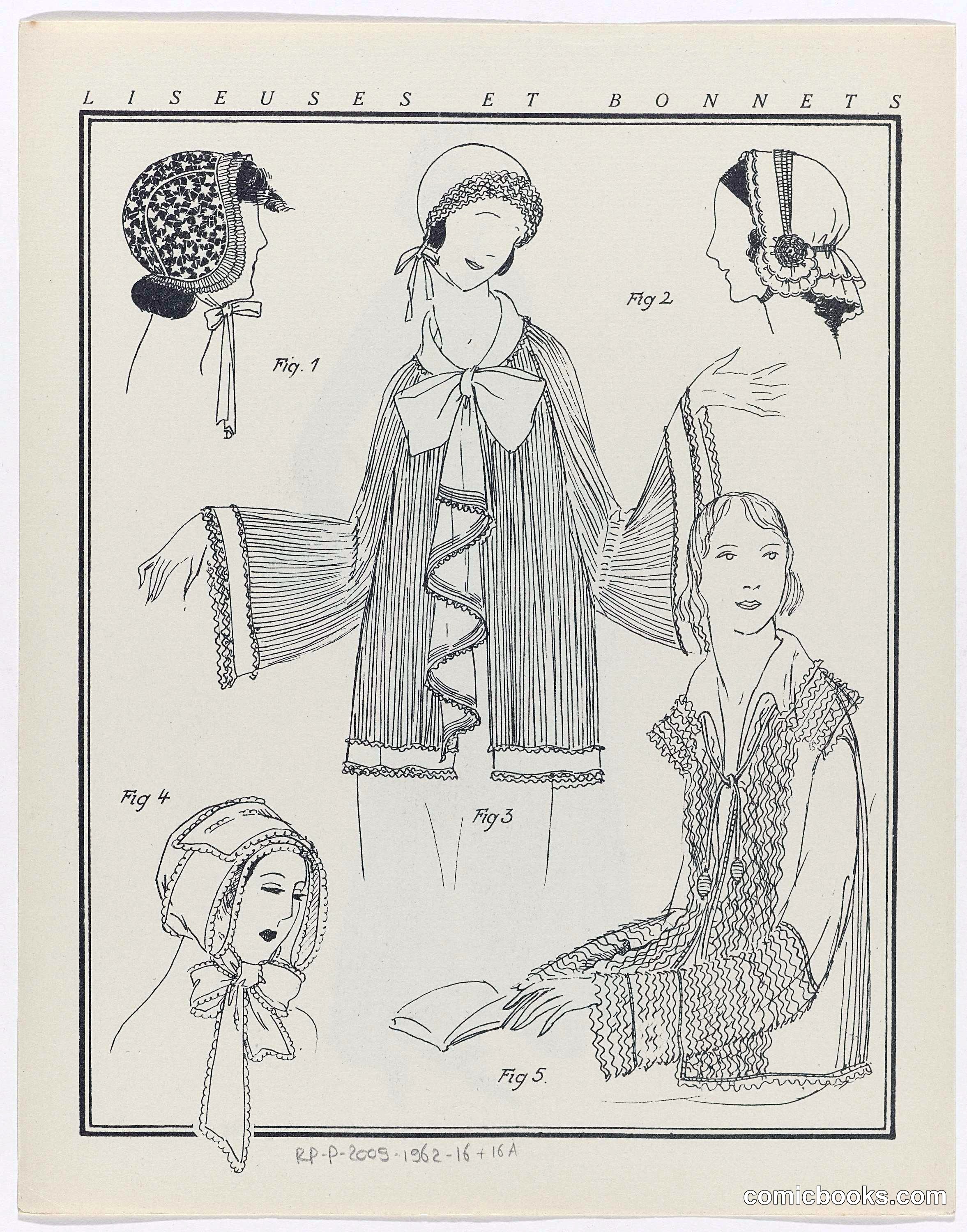 Les Usses et Bonnets (Readers and Bonnets)