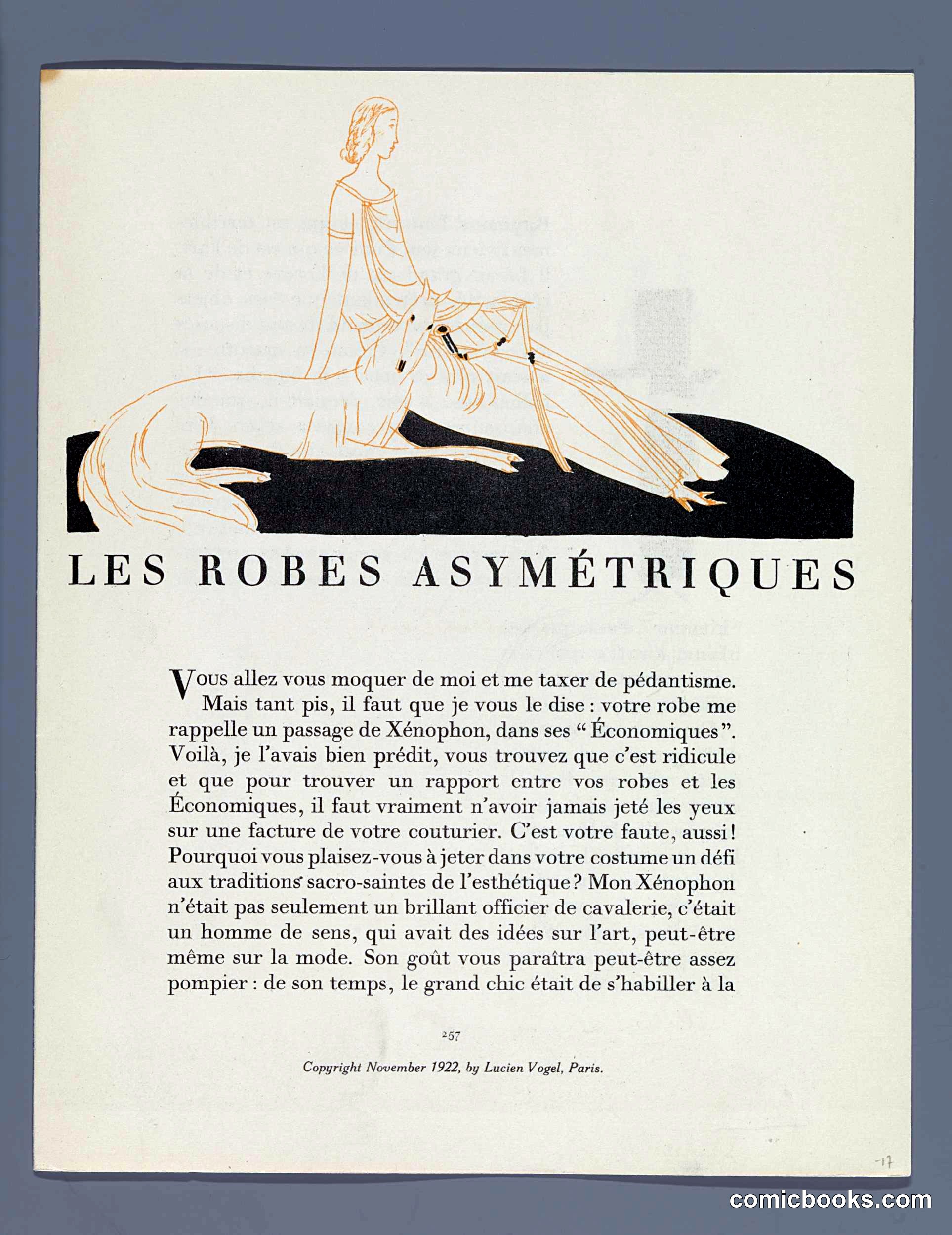 Les Robes Asymétriques