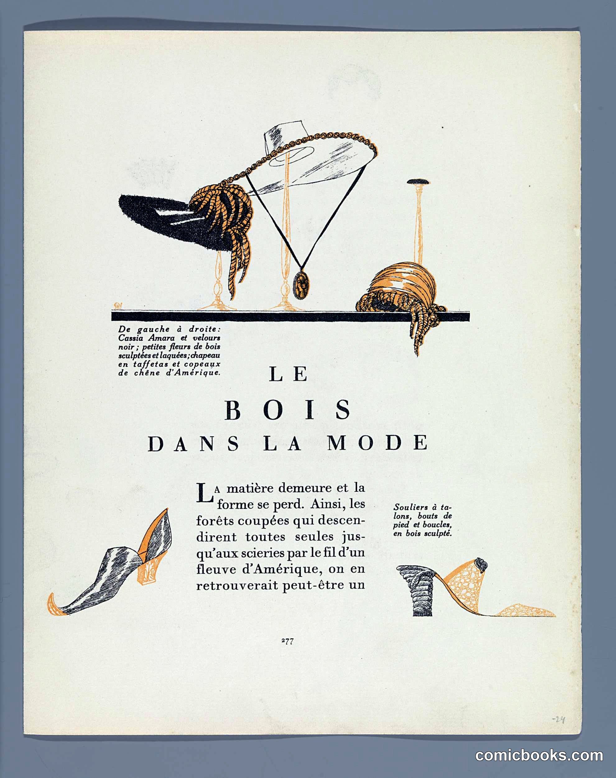 Le Bois dans la Mode (Wood in Fashion)