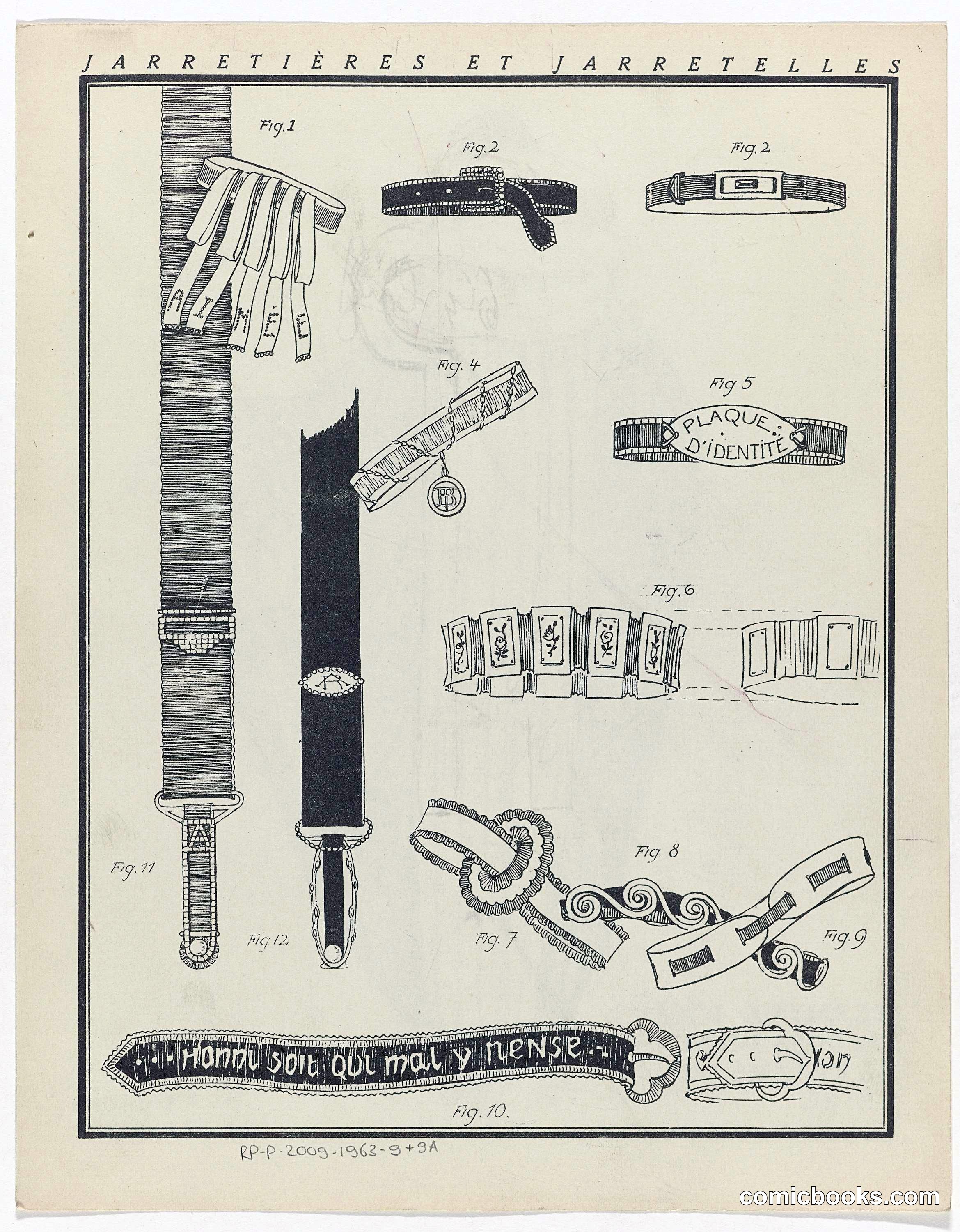 Garters and Fasteners