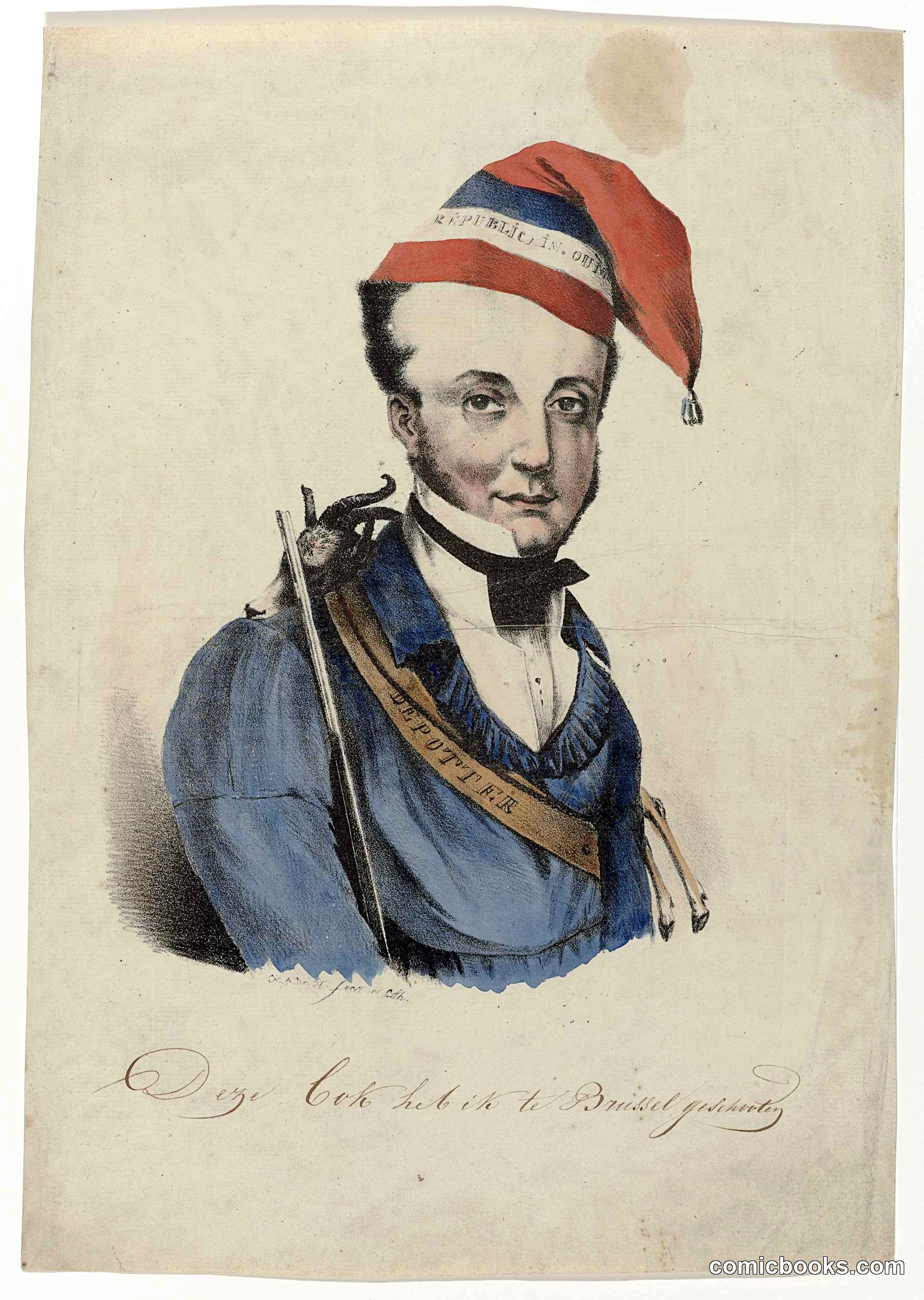 Political Portrait of Louis Joseph de Potter