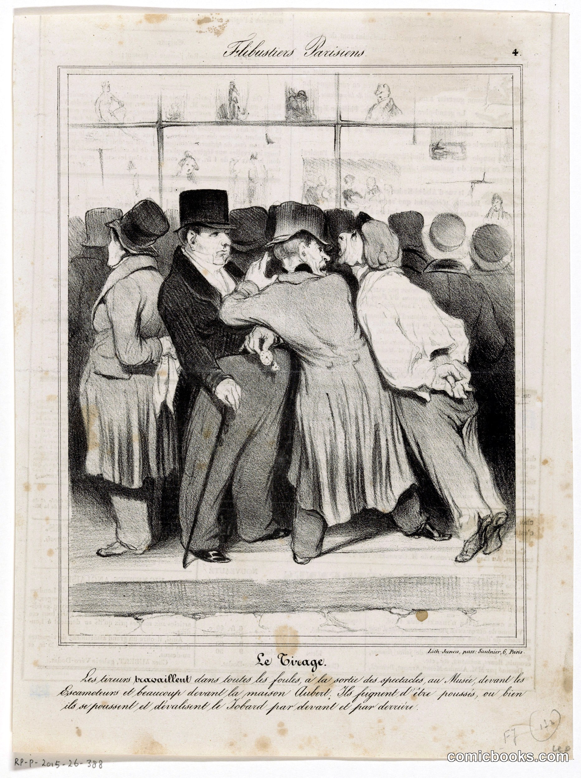 Le Tirage (The Pickpocketing)