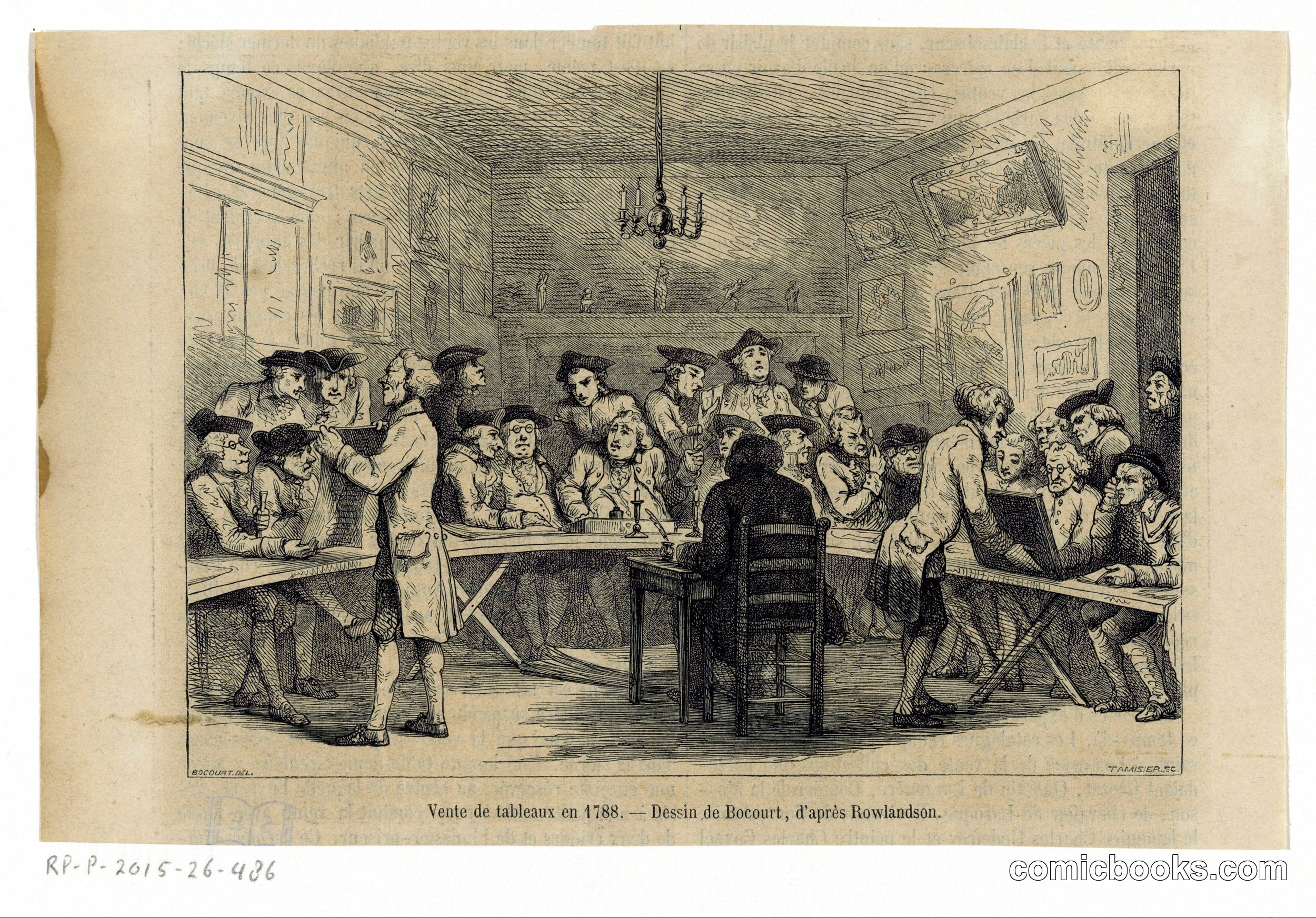 Painting Auction, 1788