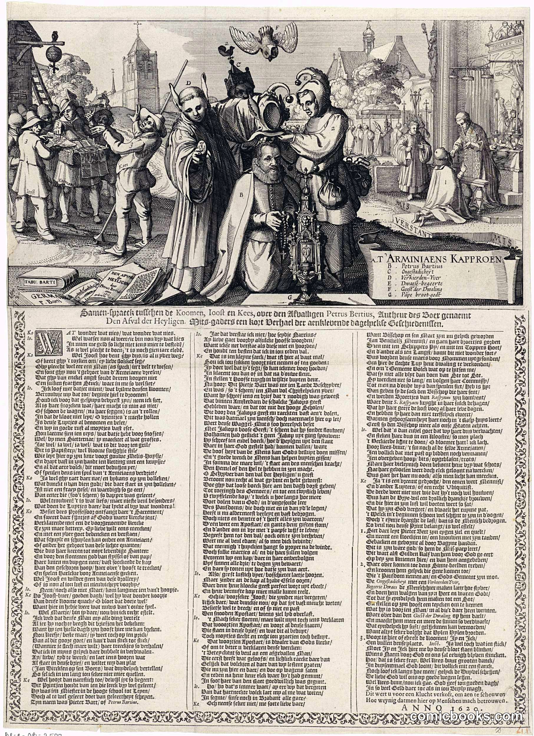 Het Arminiaans Kaproen (The Arminian Capering)