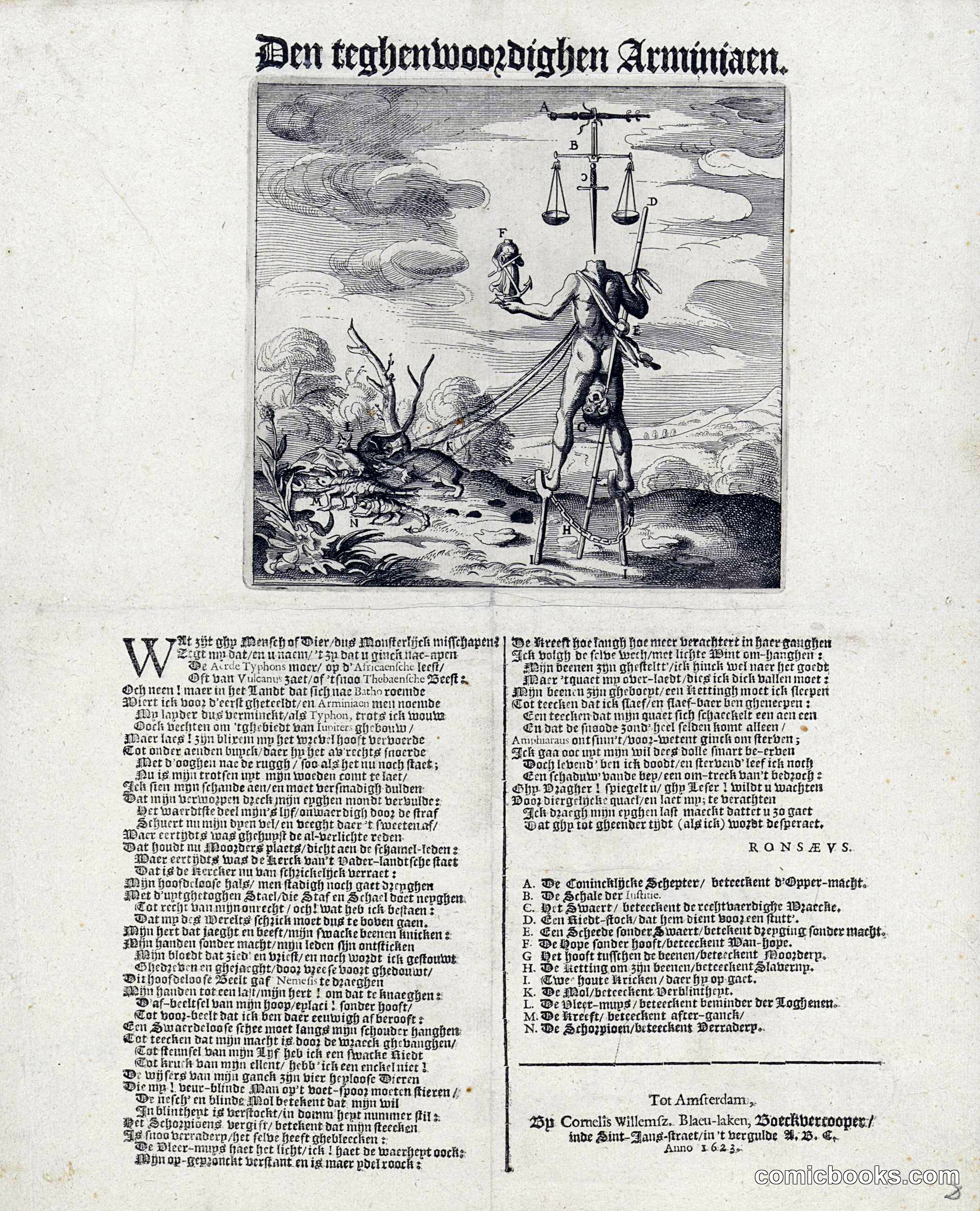 A Satire on the Arminians