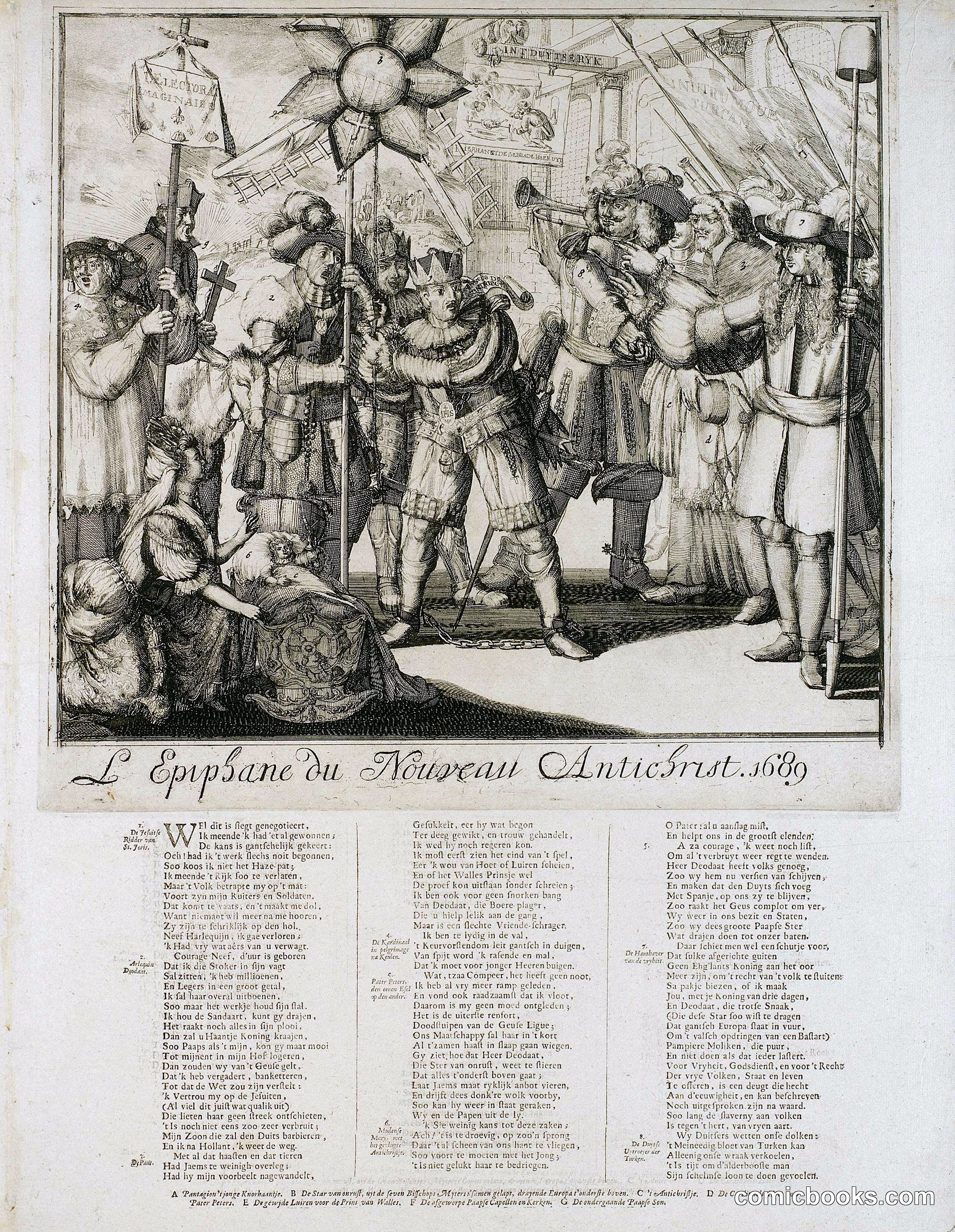 L'Epiphane du Nouveau Antichrist, 1689
