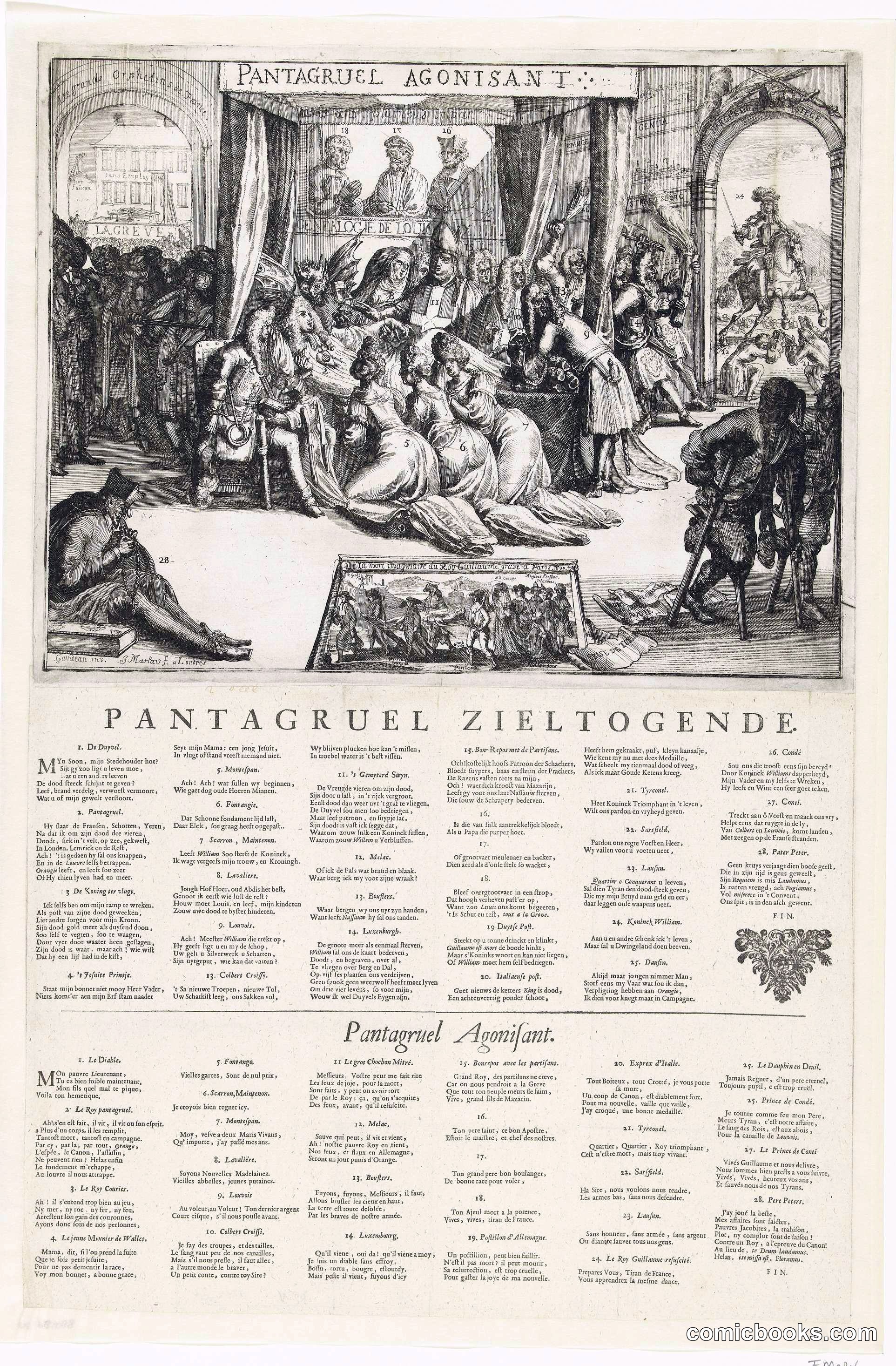 Pantagruel Agonisant [Pantagruel Dying]