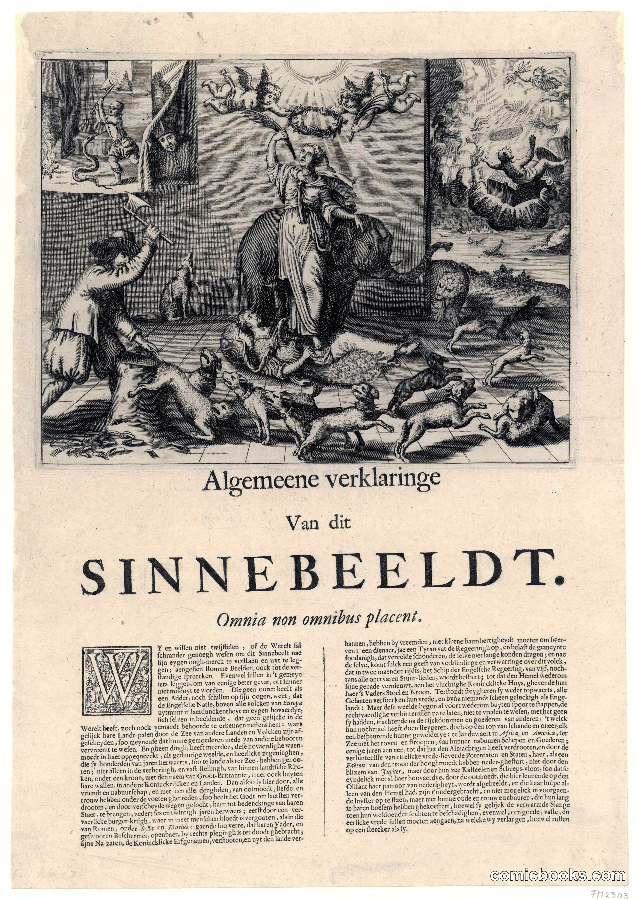 Algemene verklaringe Van dit Sinnebeeldt
