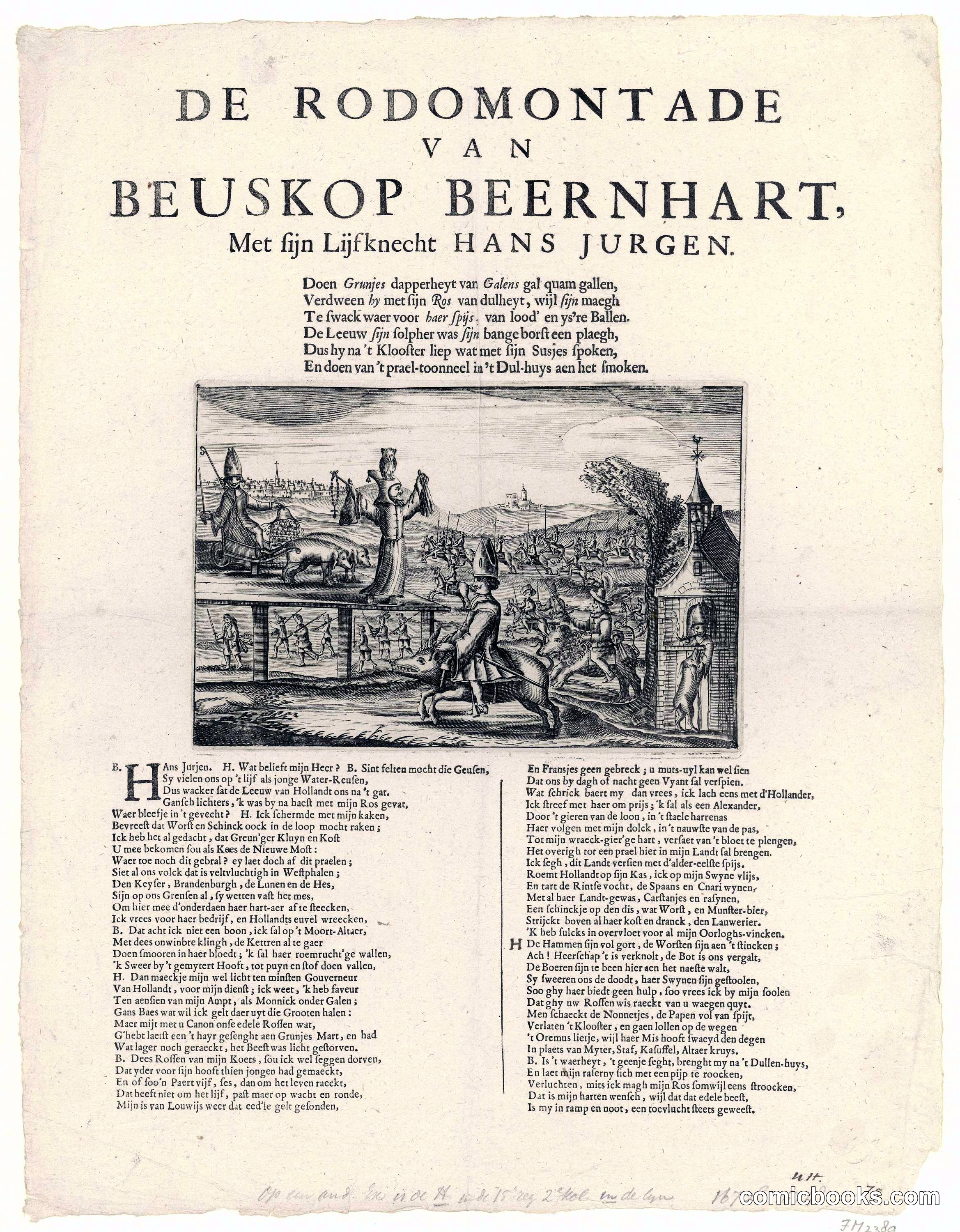 De Rodomonade van Beuskop Beernhardt