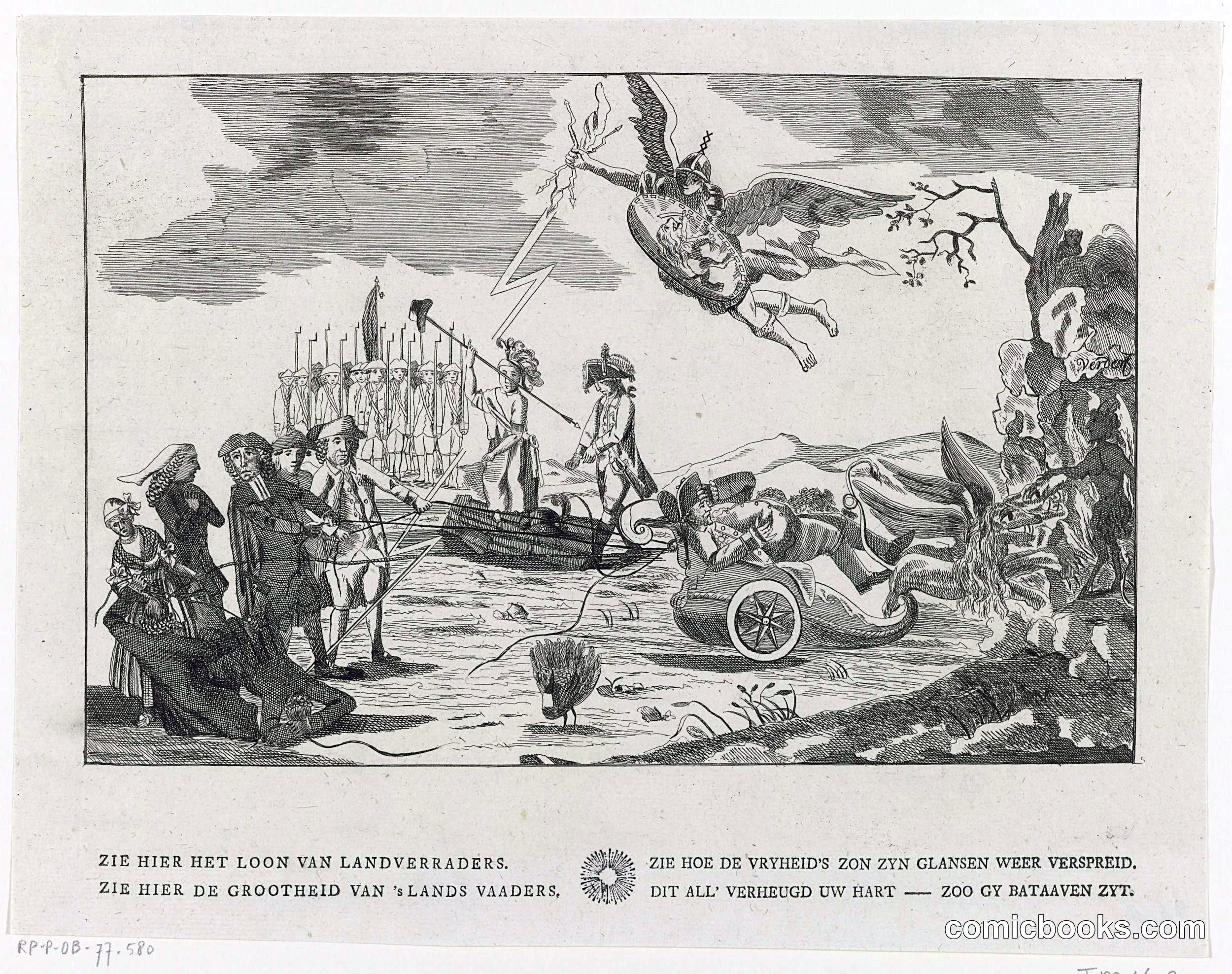 De hellevaart van een landverrader (The Hell-Voyage of a Land-Traitor)