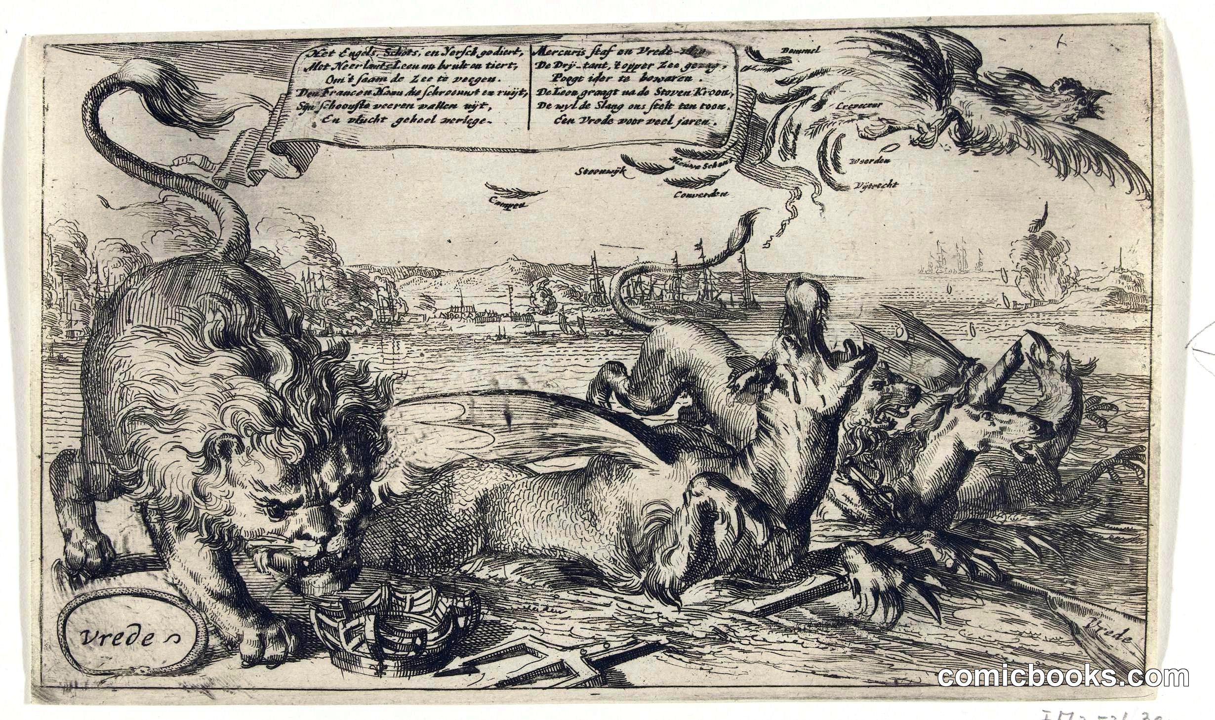 Joint Rule of the Netherlands and England Over the Seas