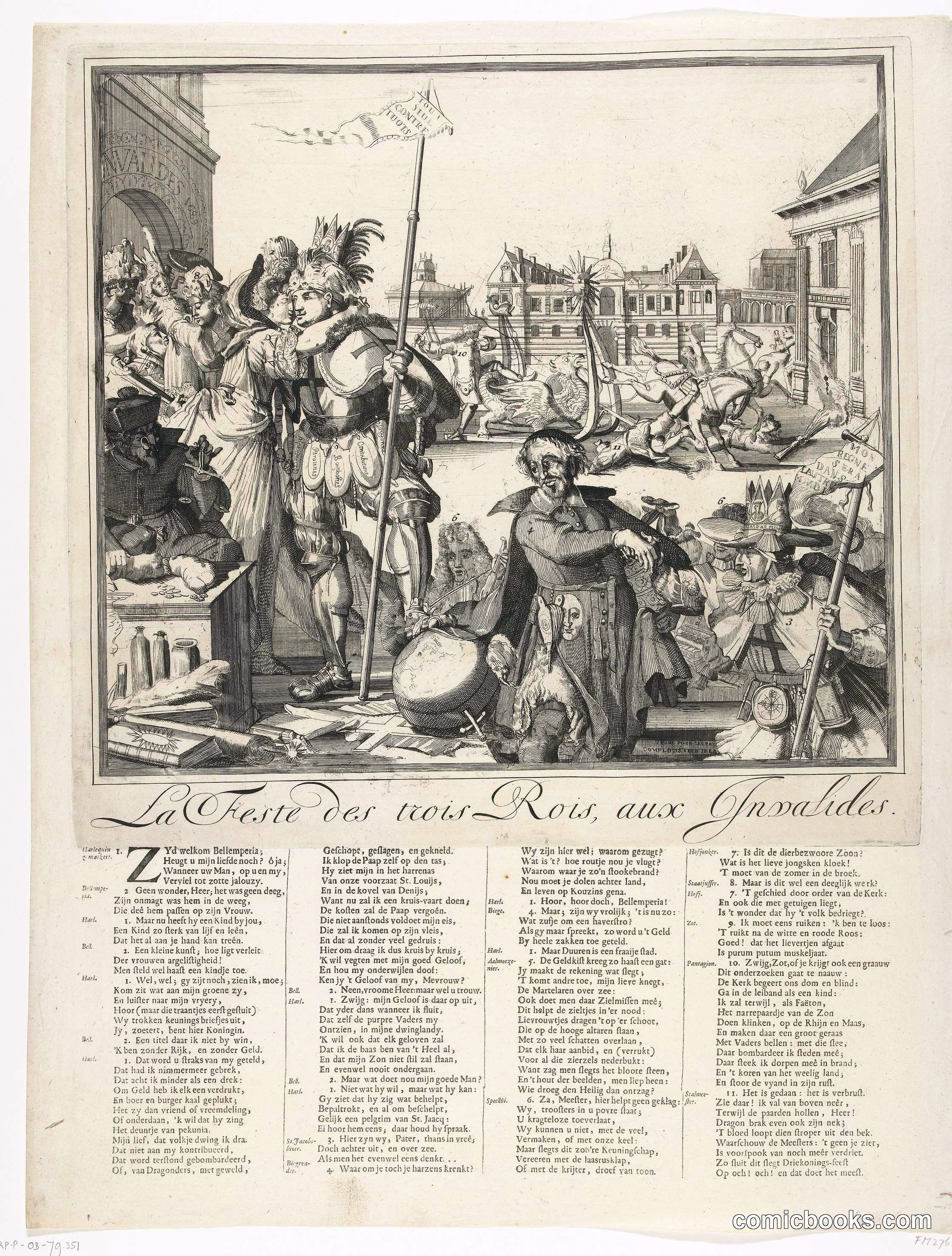Flight of James II to France
