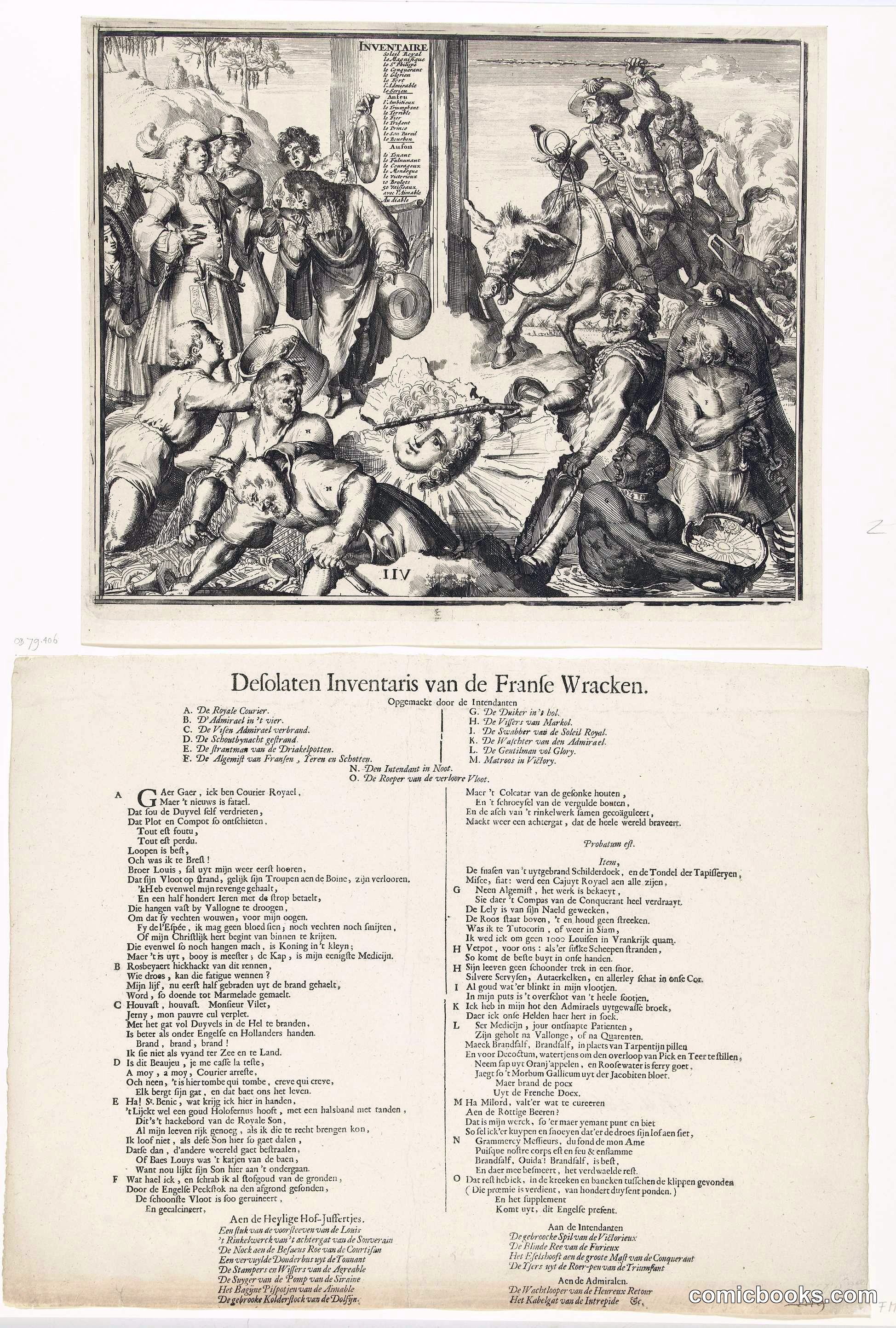 Defolaten Inventaris van de Franse Wracken (Inventory of French Wrecks)