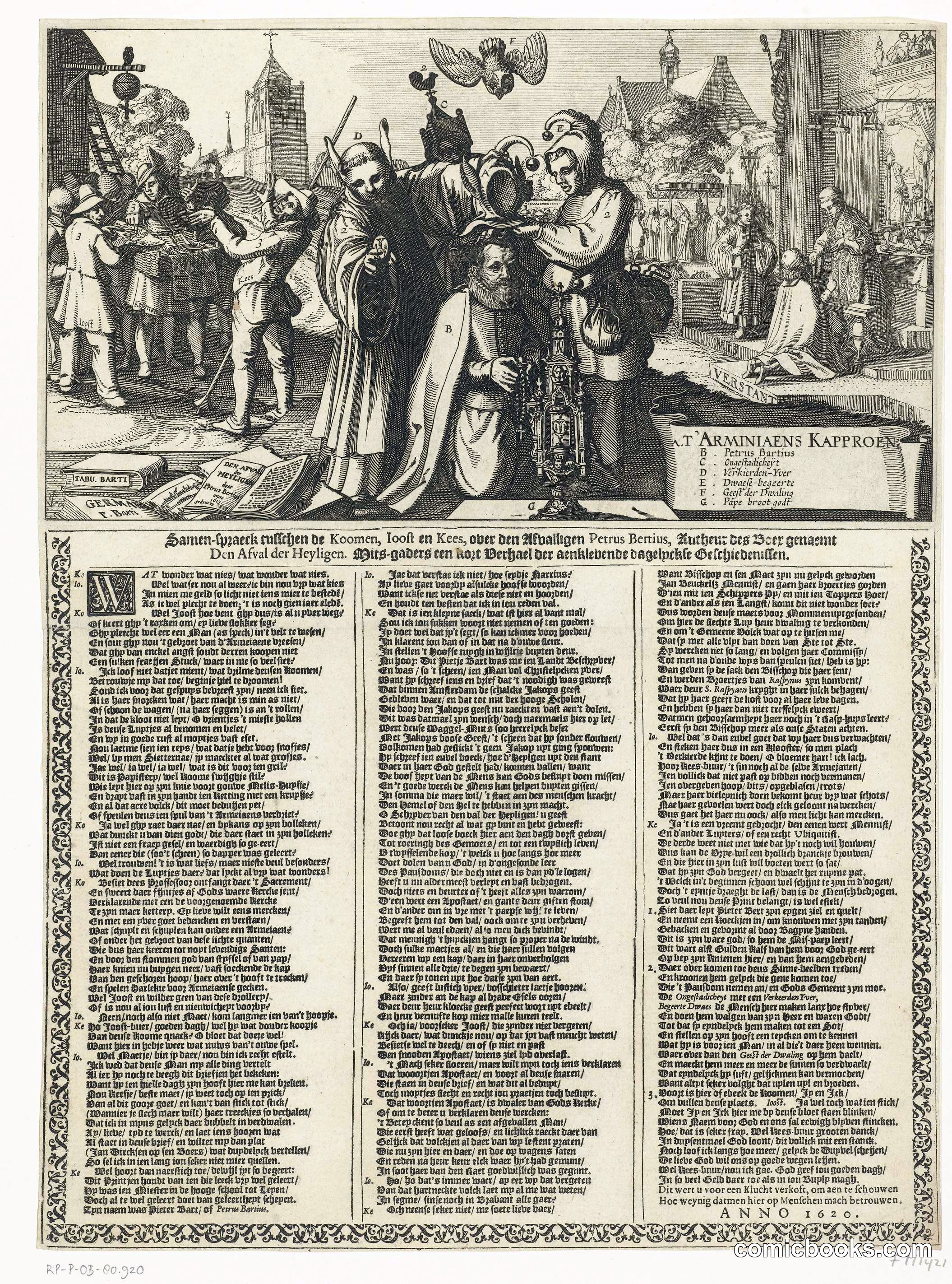'T Arminiaens Kapproen (The Arminian Capon)