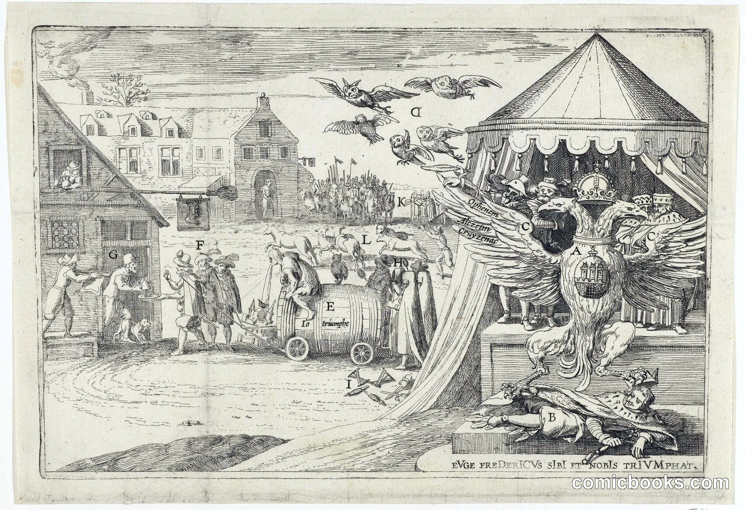 The Defeat of Frederick of Bohemia at the Battle of White Mountain, Prague