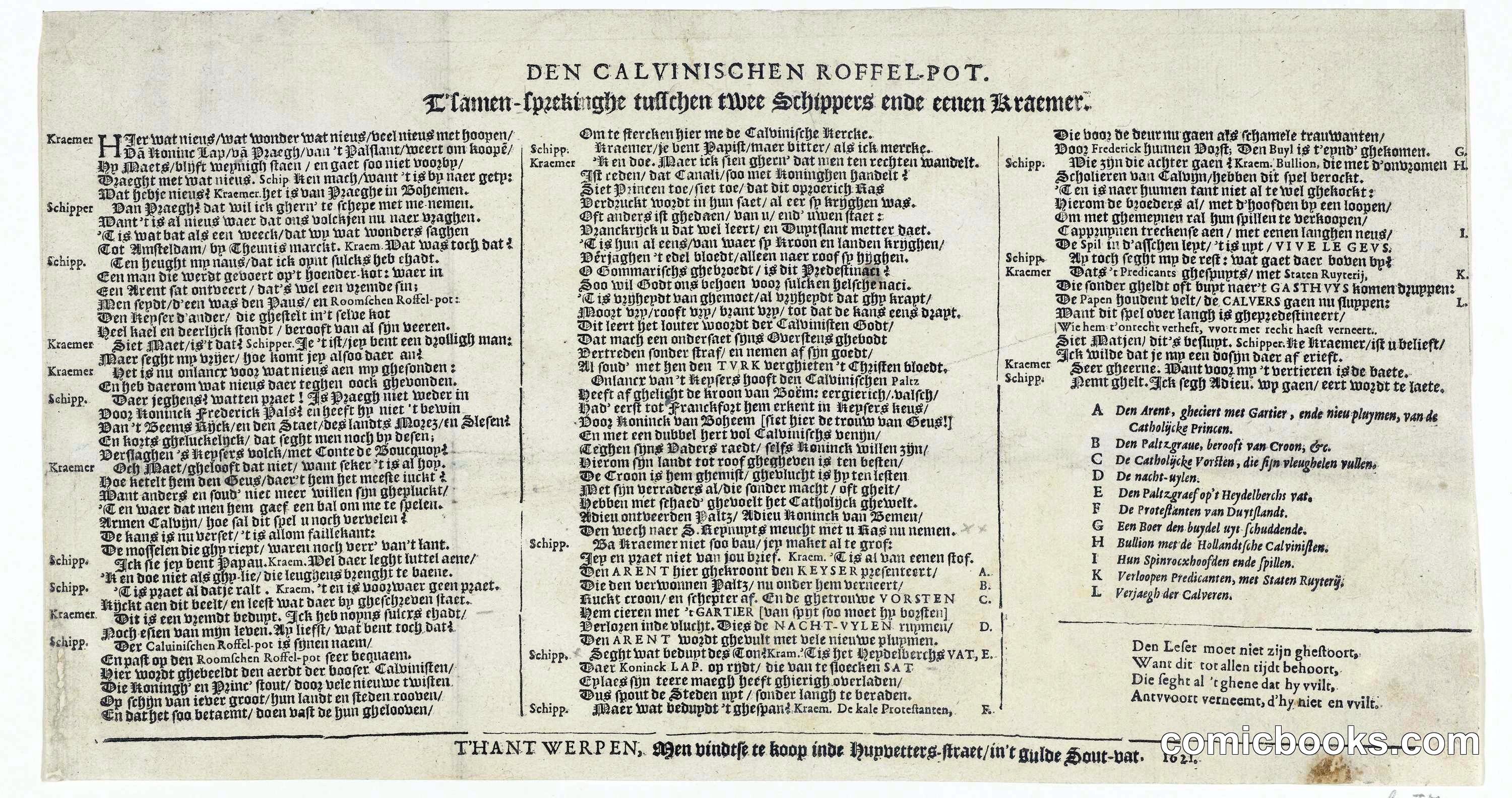 Den Calvijnischen Koffelpot