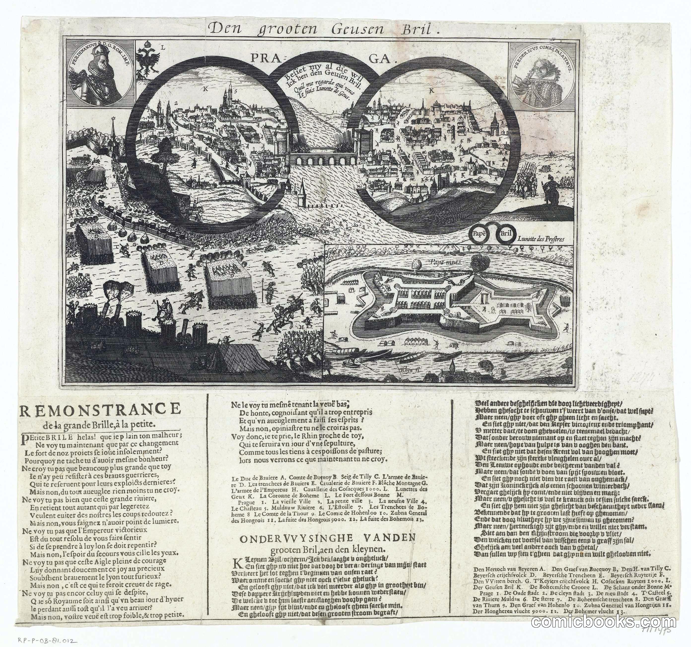 The Siege of Schans Papenmuts and the Fall of Frederick of the Palatinate