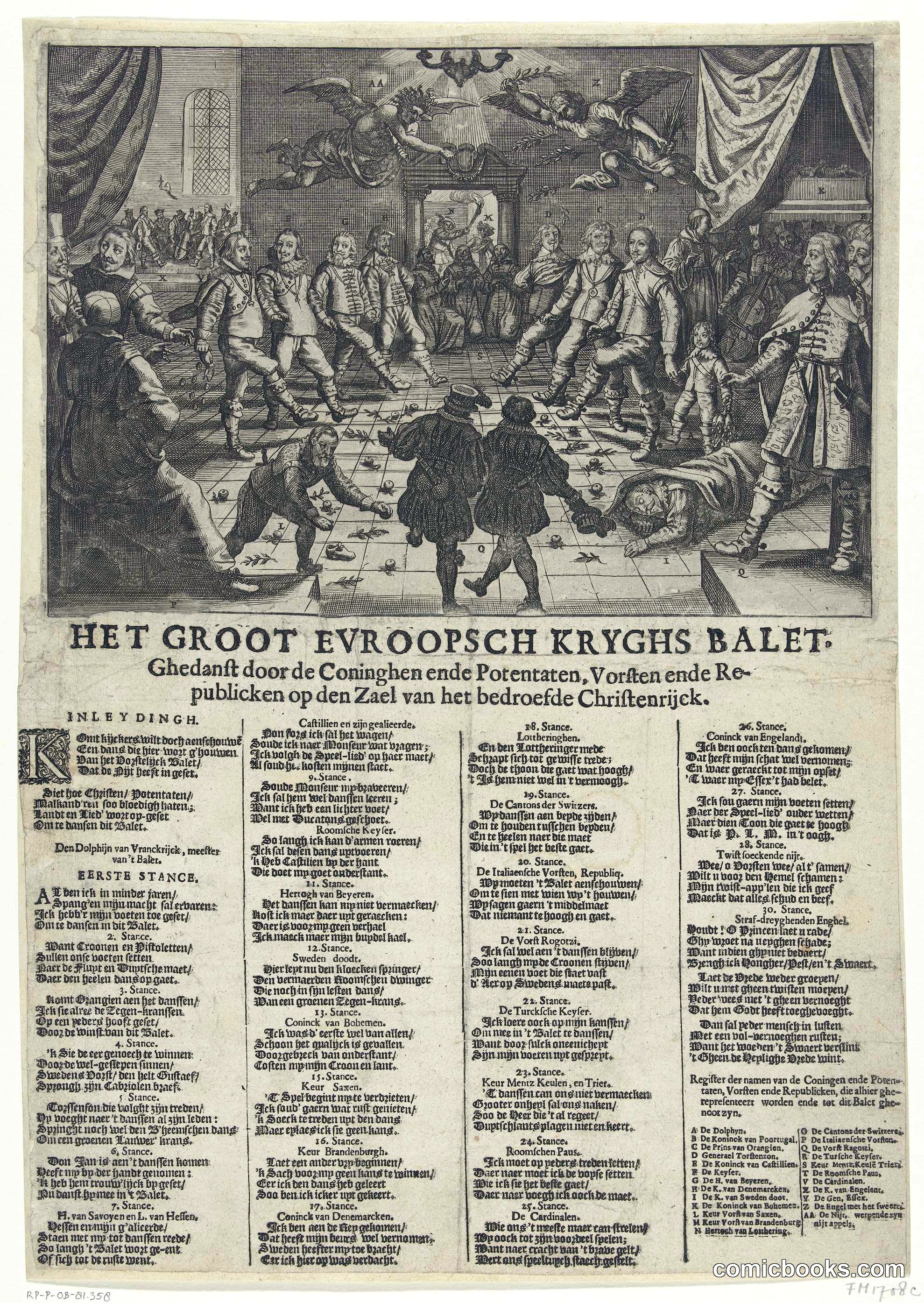 The Great European War Ballet: A Satire on Peace Negotiations