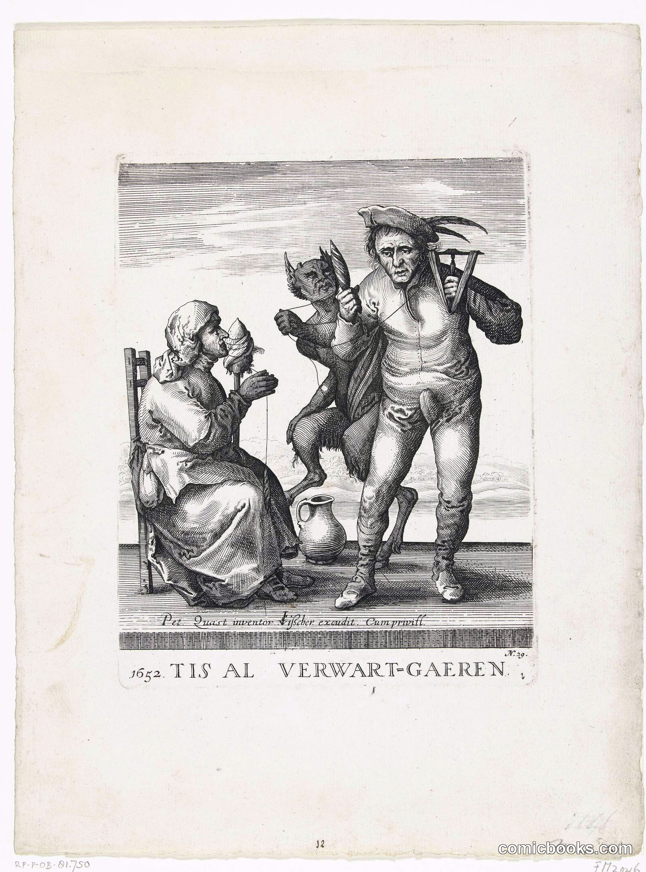 The Devil Tangles the Thread (De Duivel Verwart het Garen)