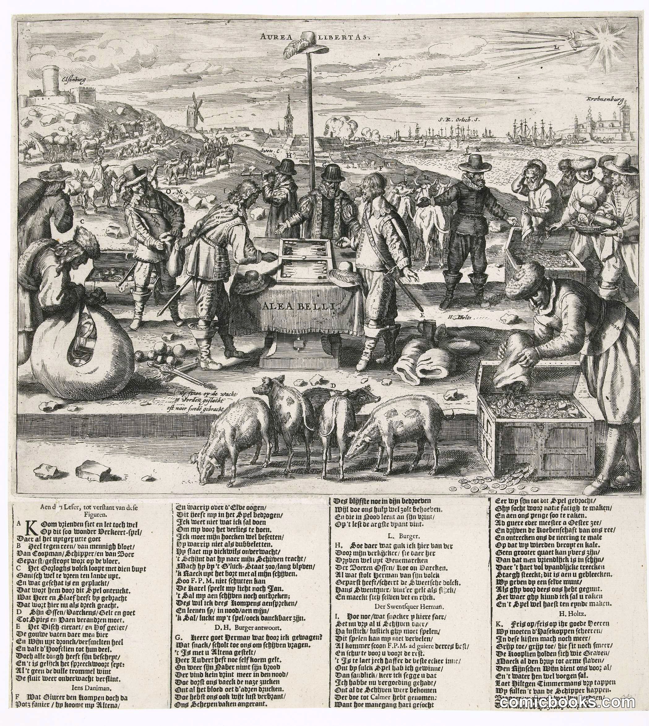 The Game of War (Allegory on the Nordic War)