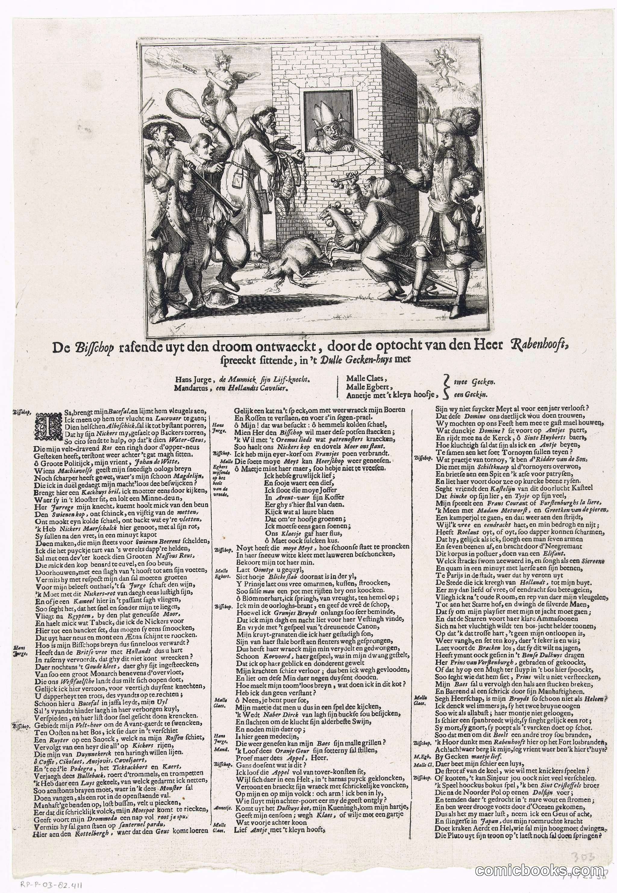 The Bishop Awakens to the Trick, by the Cunning of the Lord Rabensoht