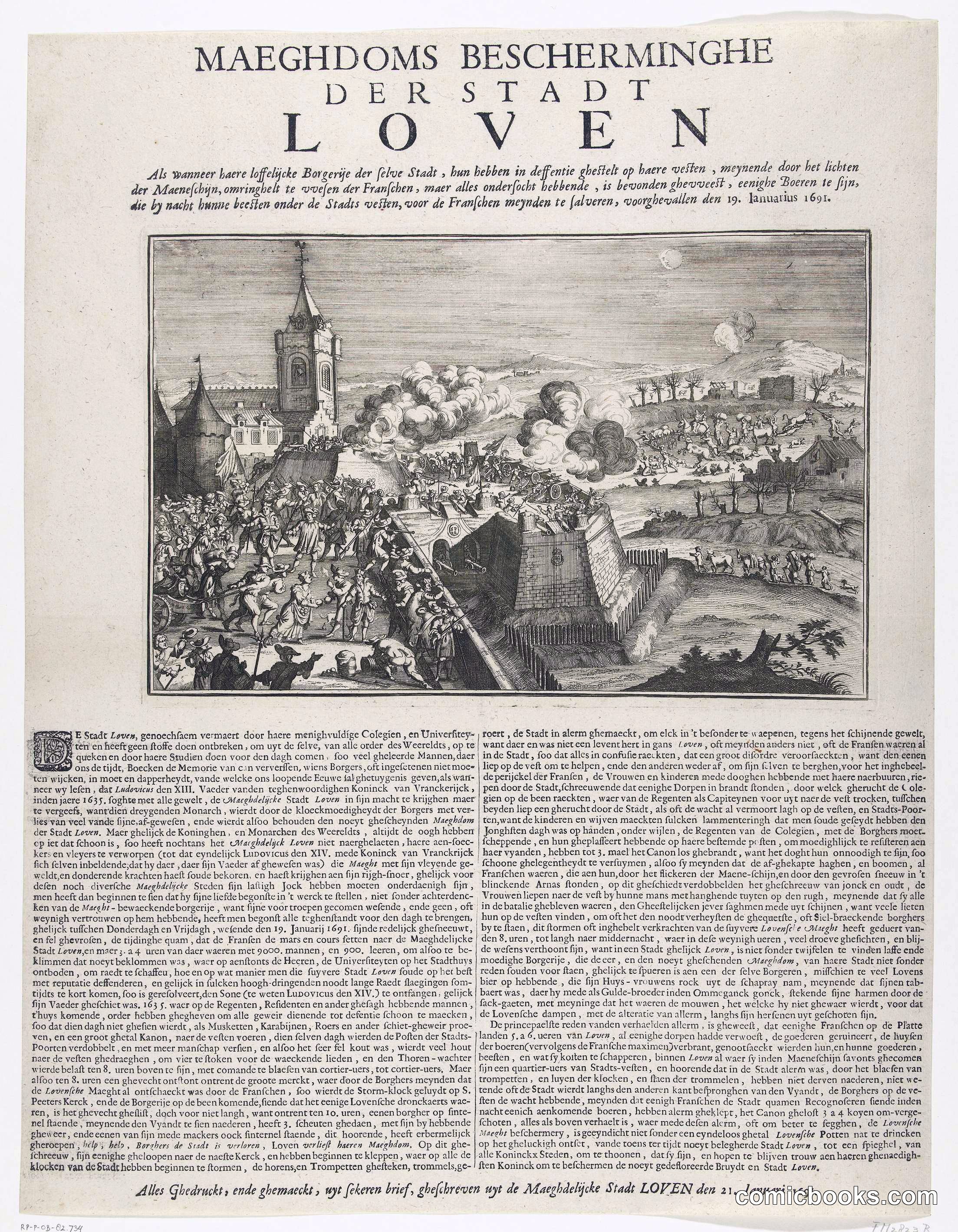 Maeghdoms Bescherminghe der Stadt Loven [The Maiden's Protection of the City of Louvain]