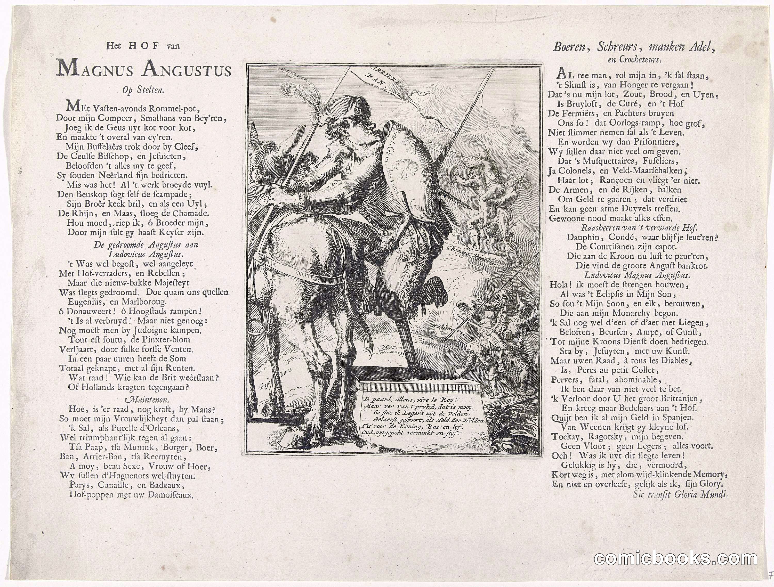 Political Satire on the Elector of Bavaria