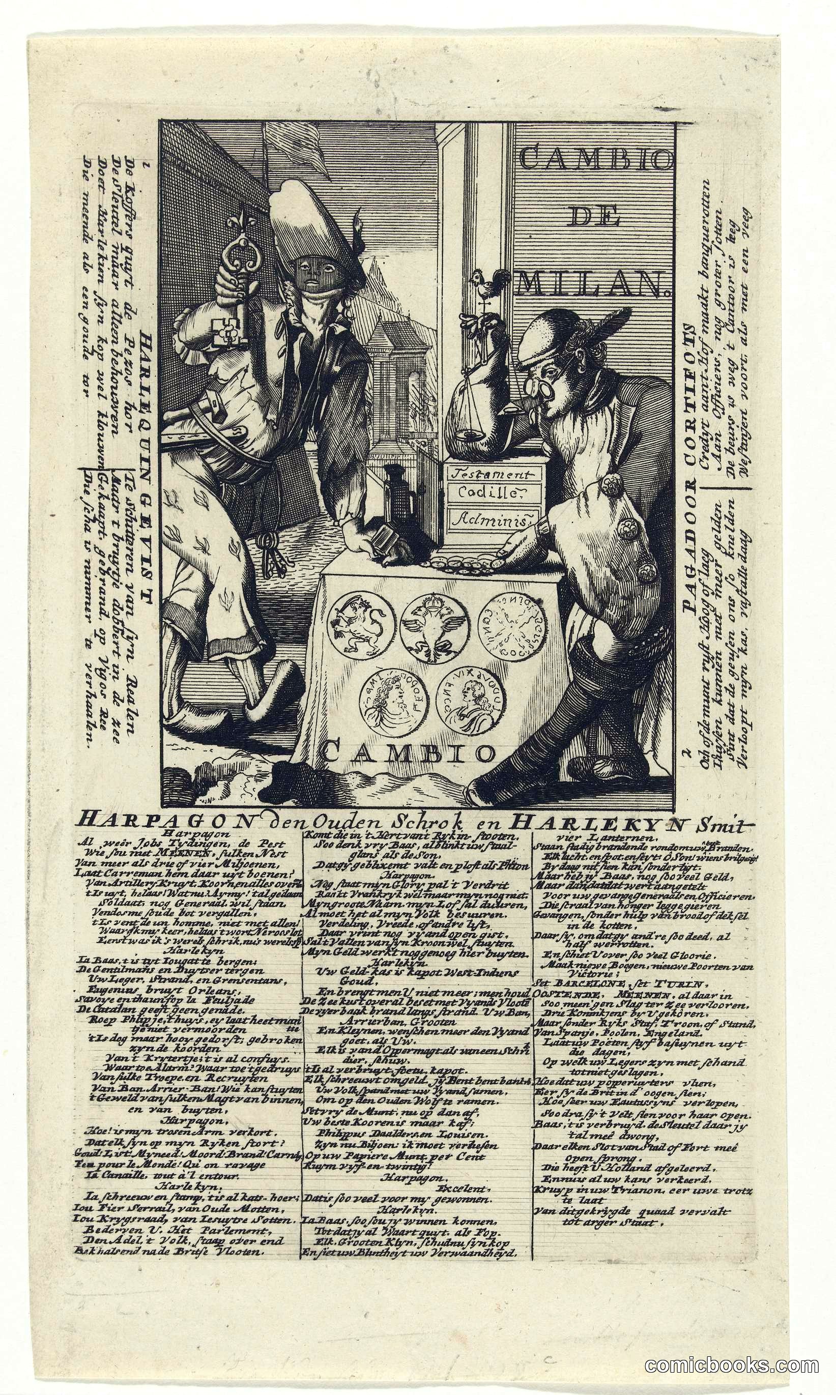 Wisselkantoor van Lodewijk XIV (Louis XIV's Exchange Office)