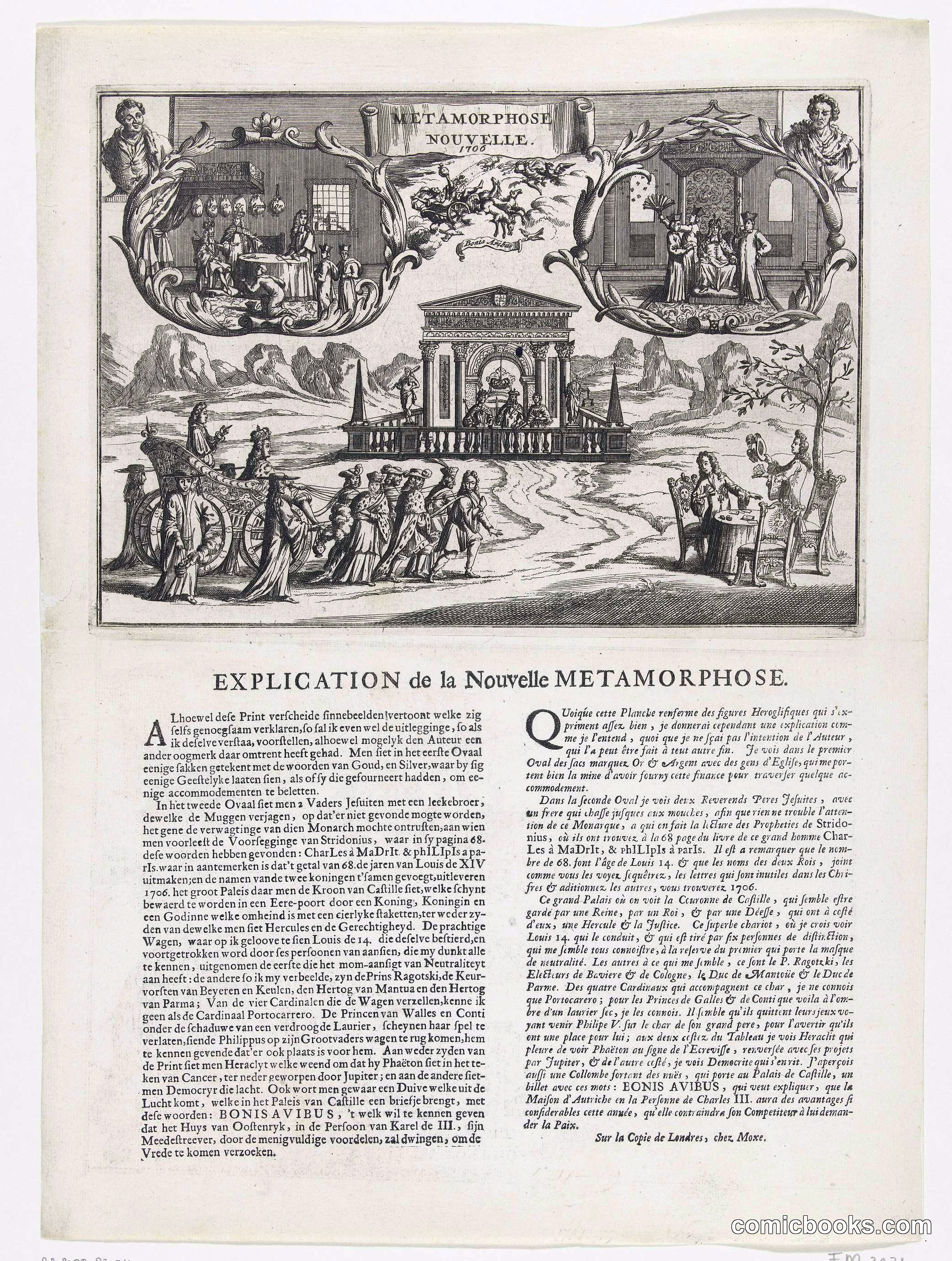 Explication de la Nouvelle Metamorphose