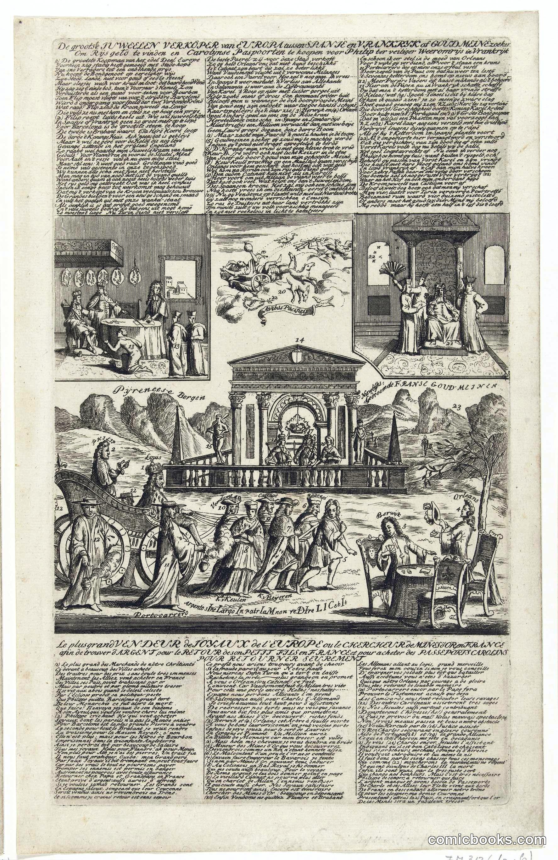Failed Expedition of Louis XIV and the Duke of Anjou