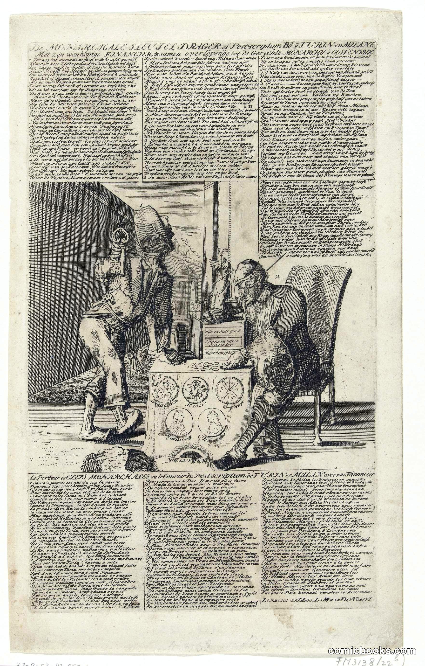 Wisselkantoor van Lodewijk XIV (Exchange Office of Louis XIV)