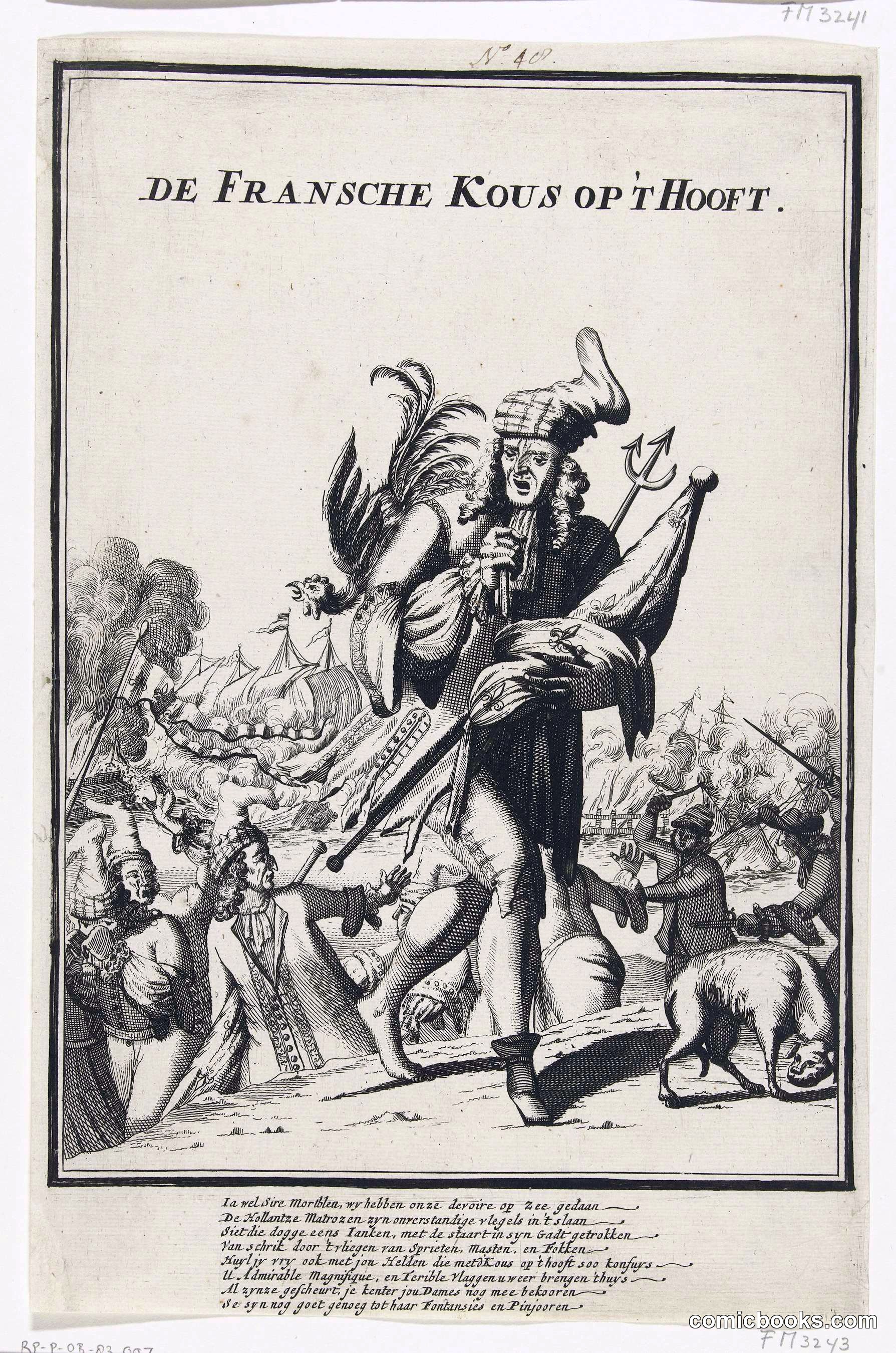 De Fransche Kous op't Hooft (The French Stocking on the Head)
