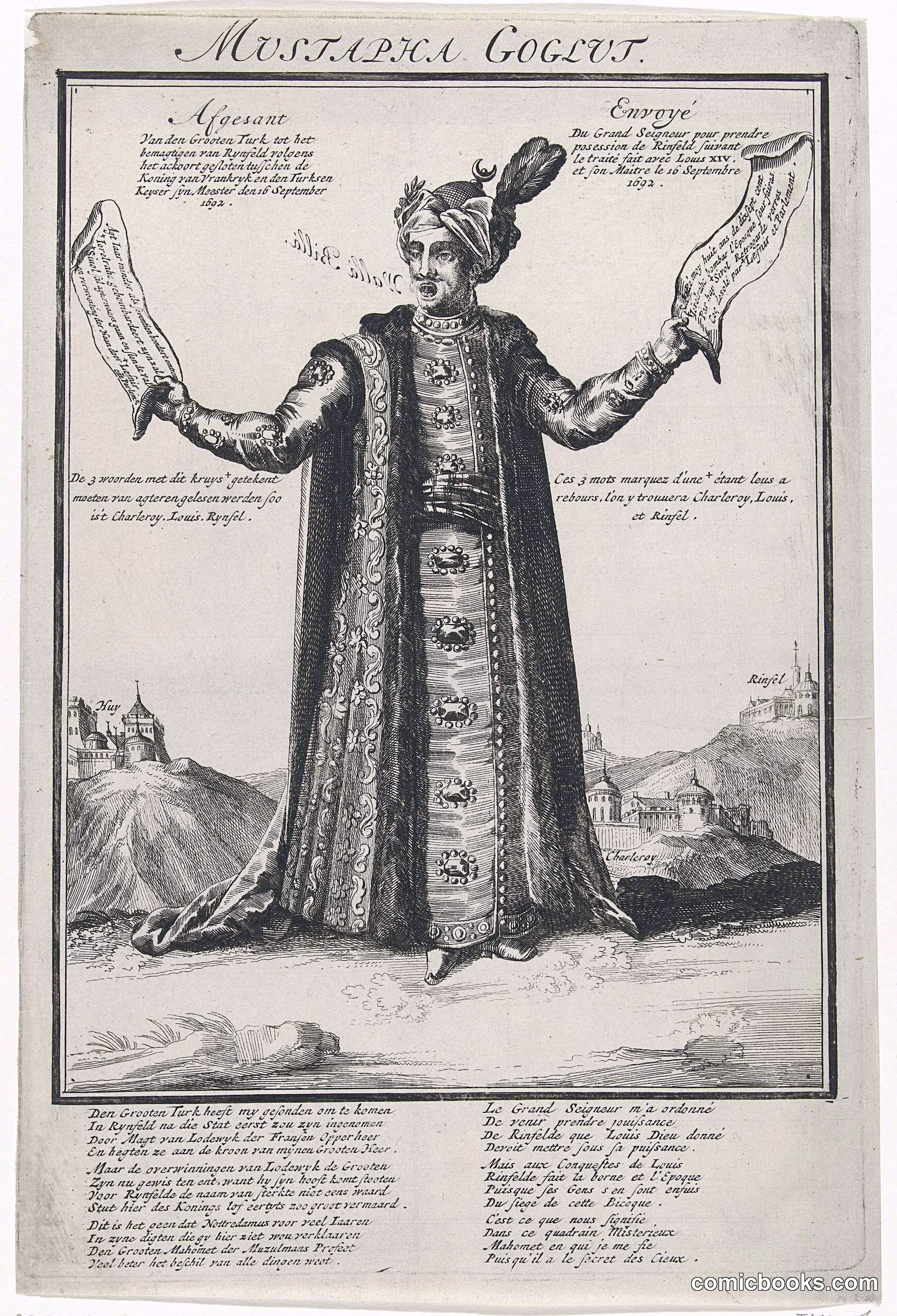 The Turkish Ambassador's Demand, 1707