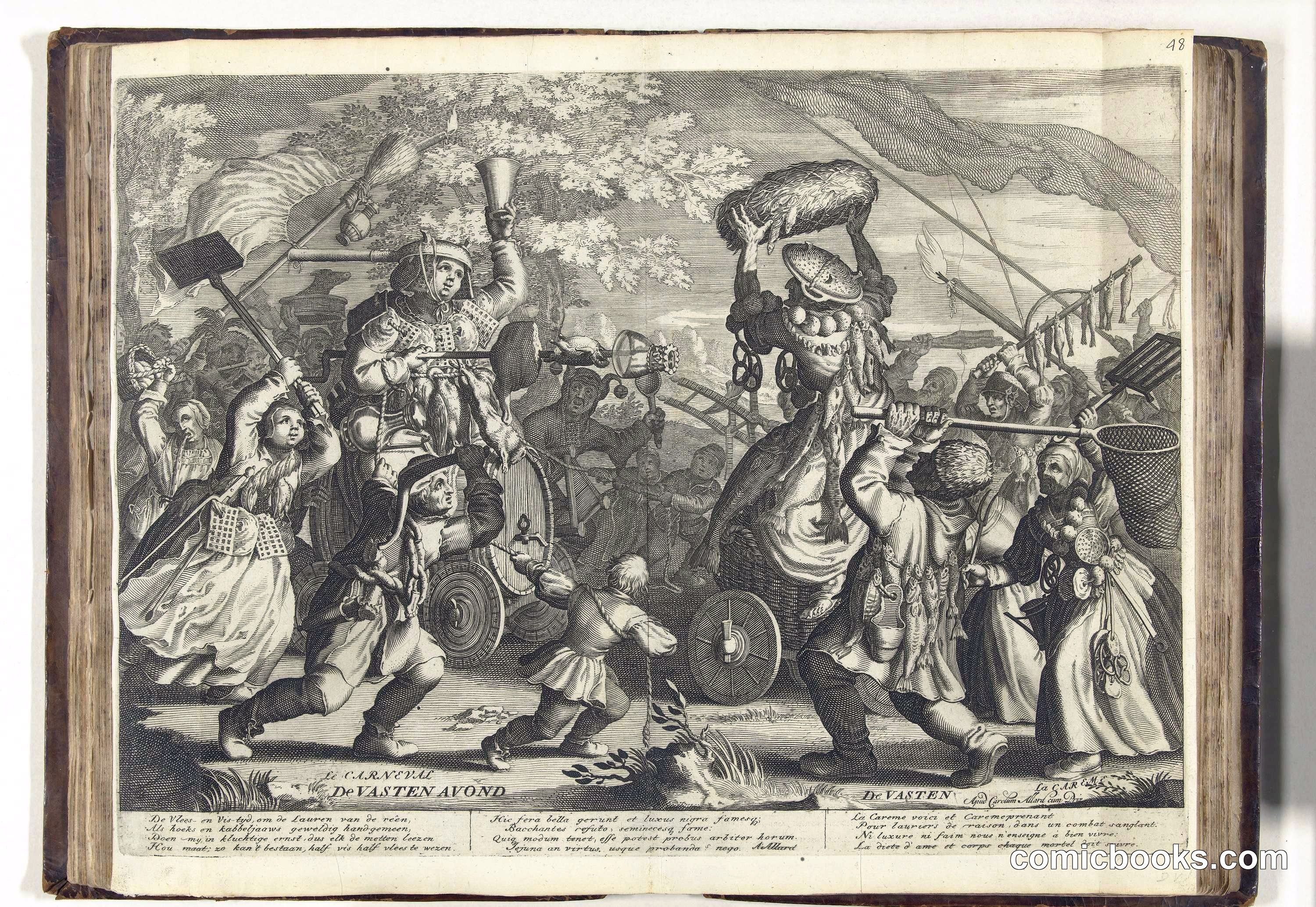 Carnival versus Lent During the Spanish Succession War