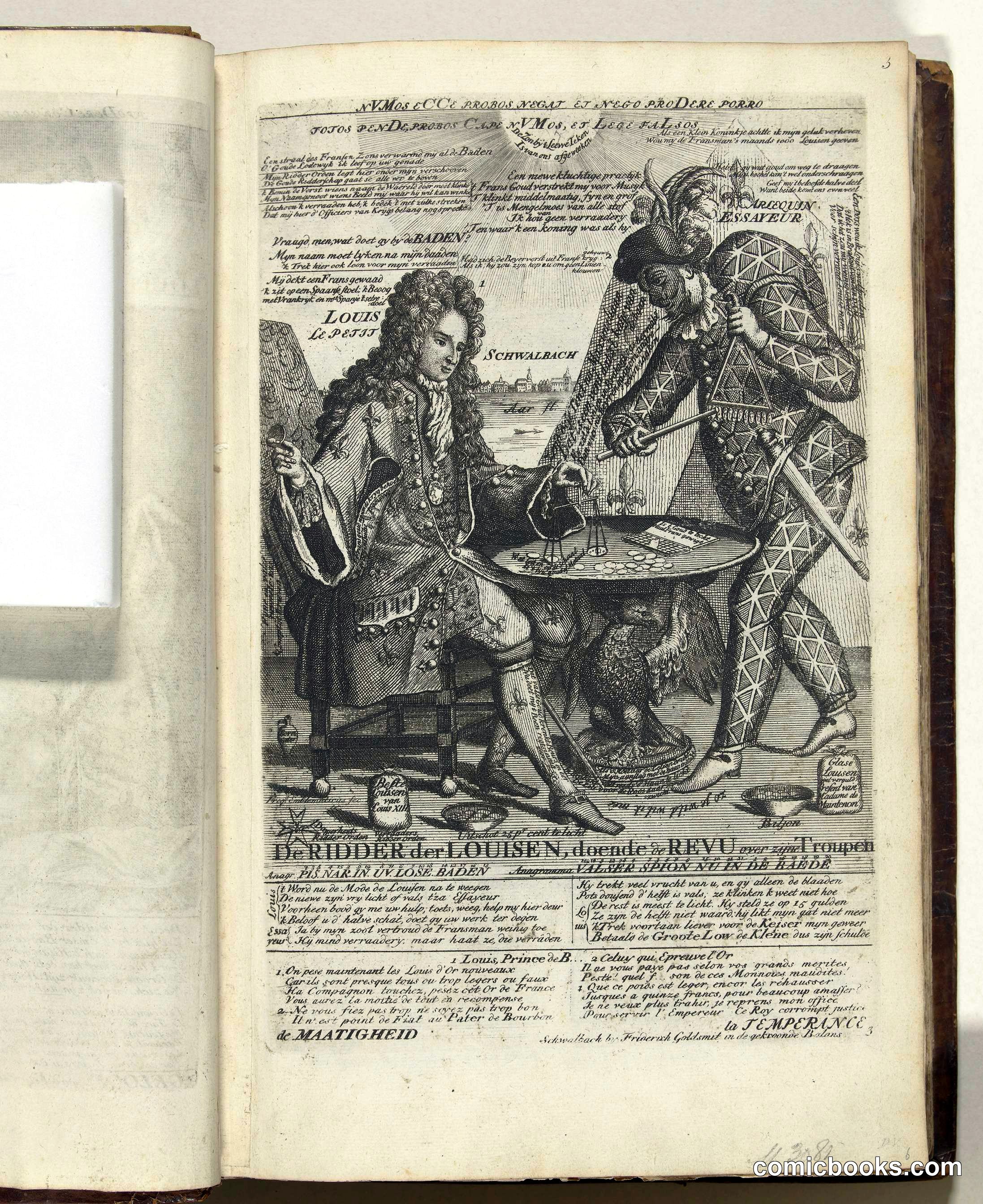 Harlekijn bij Lodewijk Wilhelm van Baden-Baden