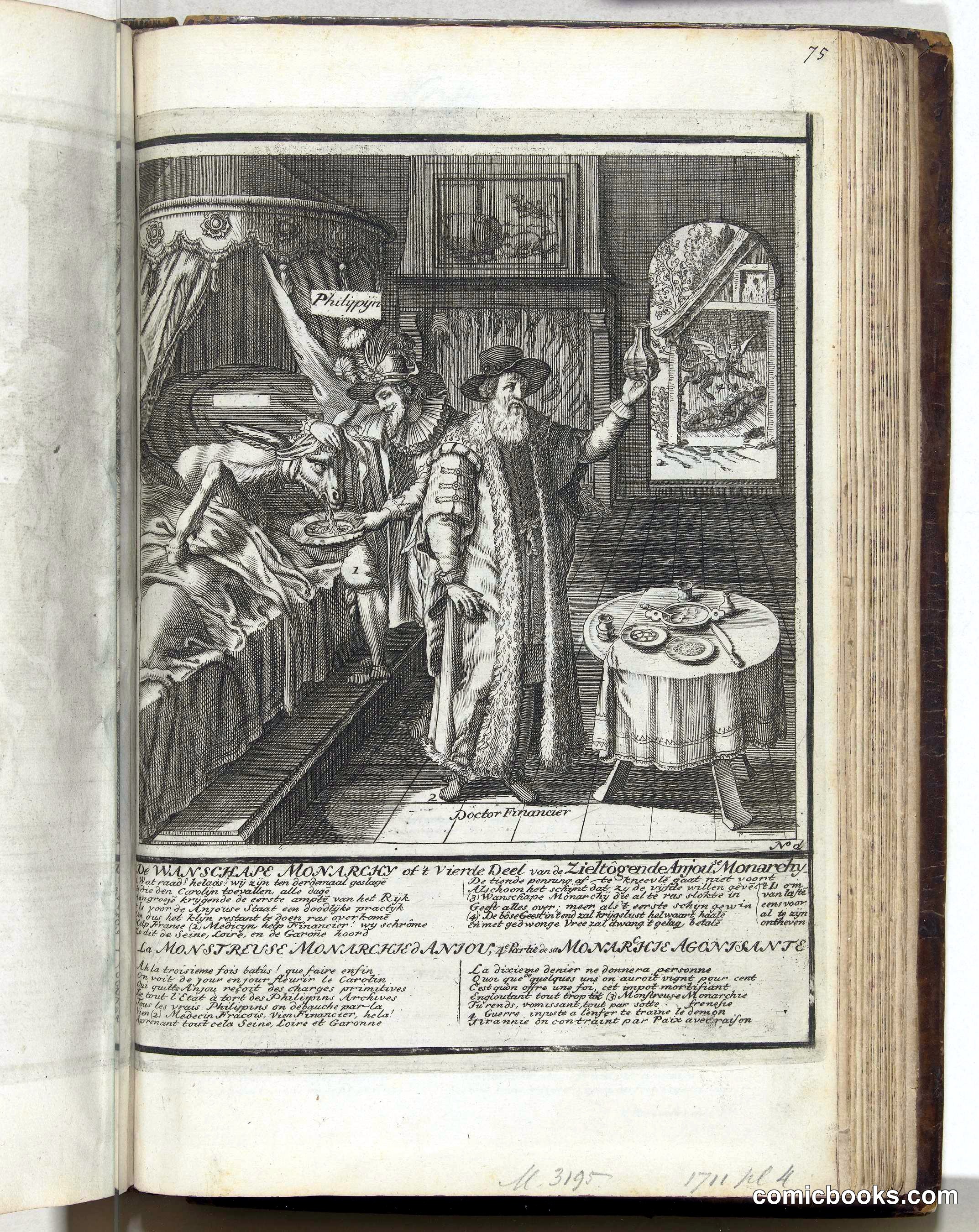 De zieltogende Anjouse Monarchie (The Dying Anjou Monarchy)