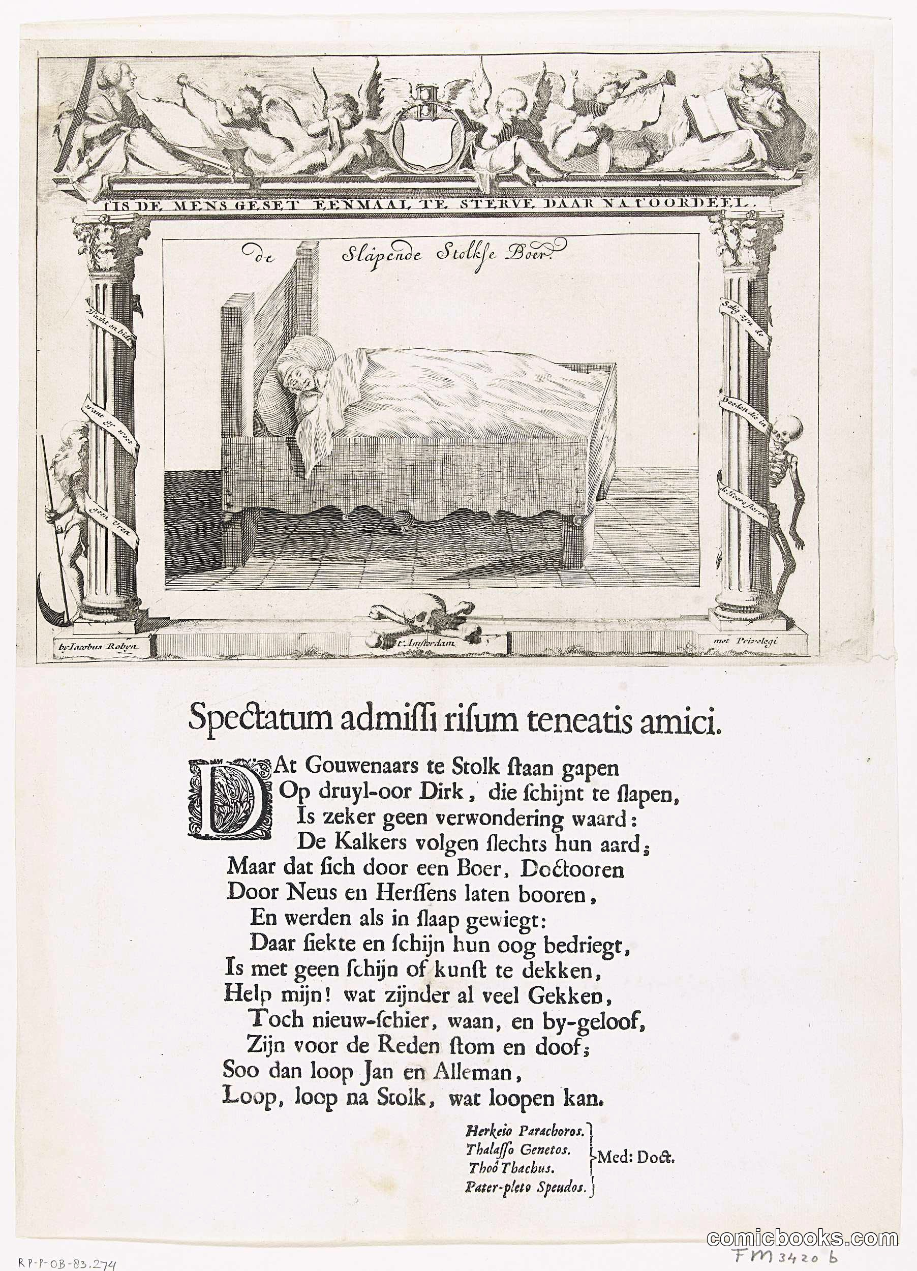 De slapende Boer van Stolwijk (The Sleeping Farmer of Stolwijk)