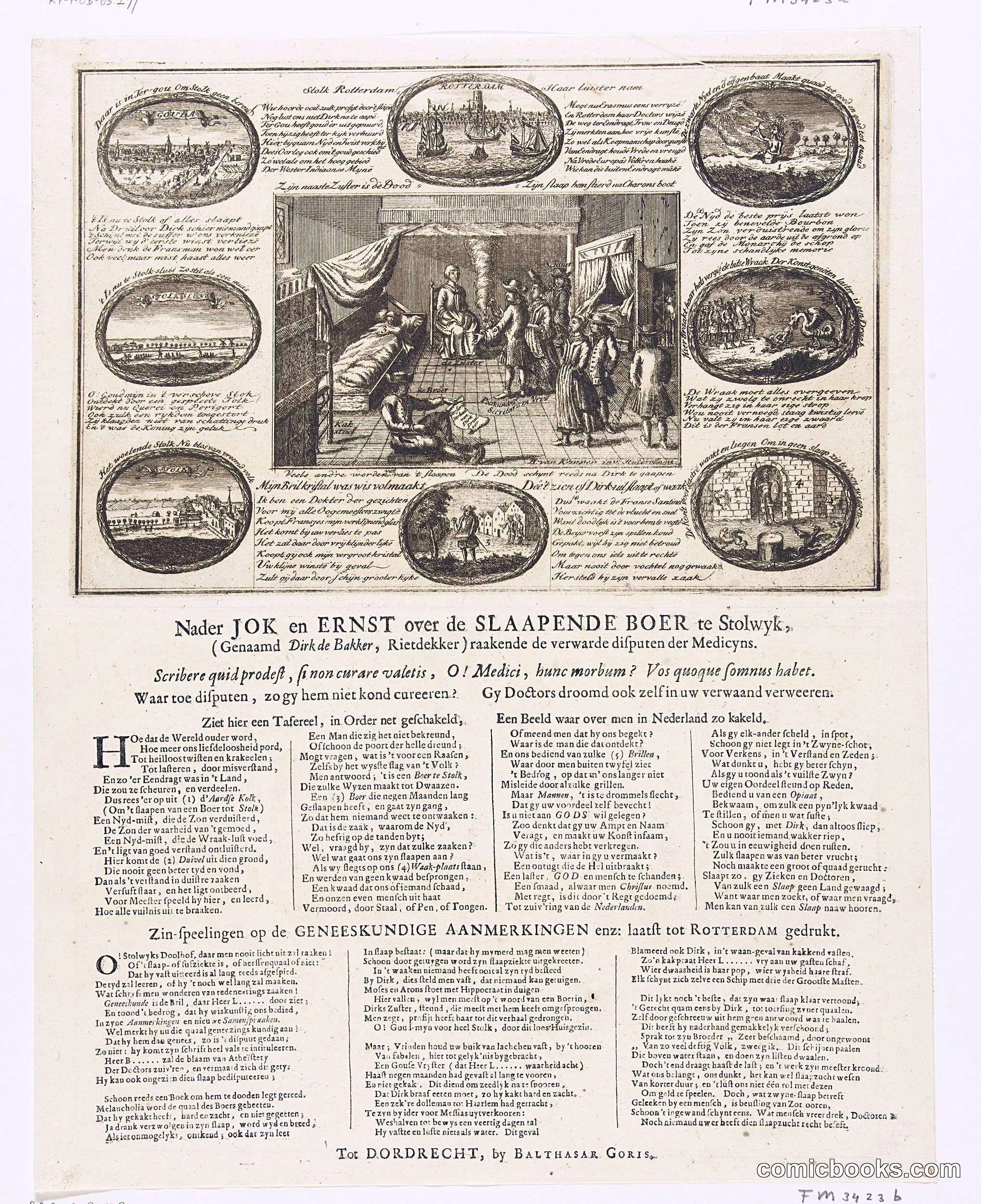 Nader JOK en ERNST over de SLAAPENDE BOER te Stolwijk (Further Jest and Earnest on the Sleeping Farmer of Stolwijk)