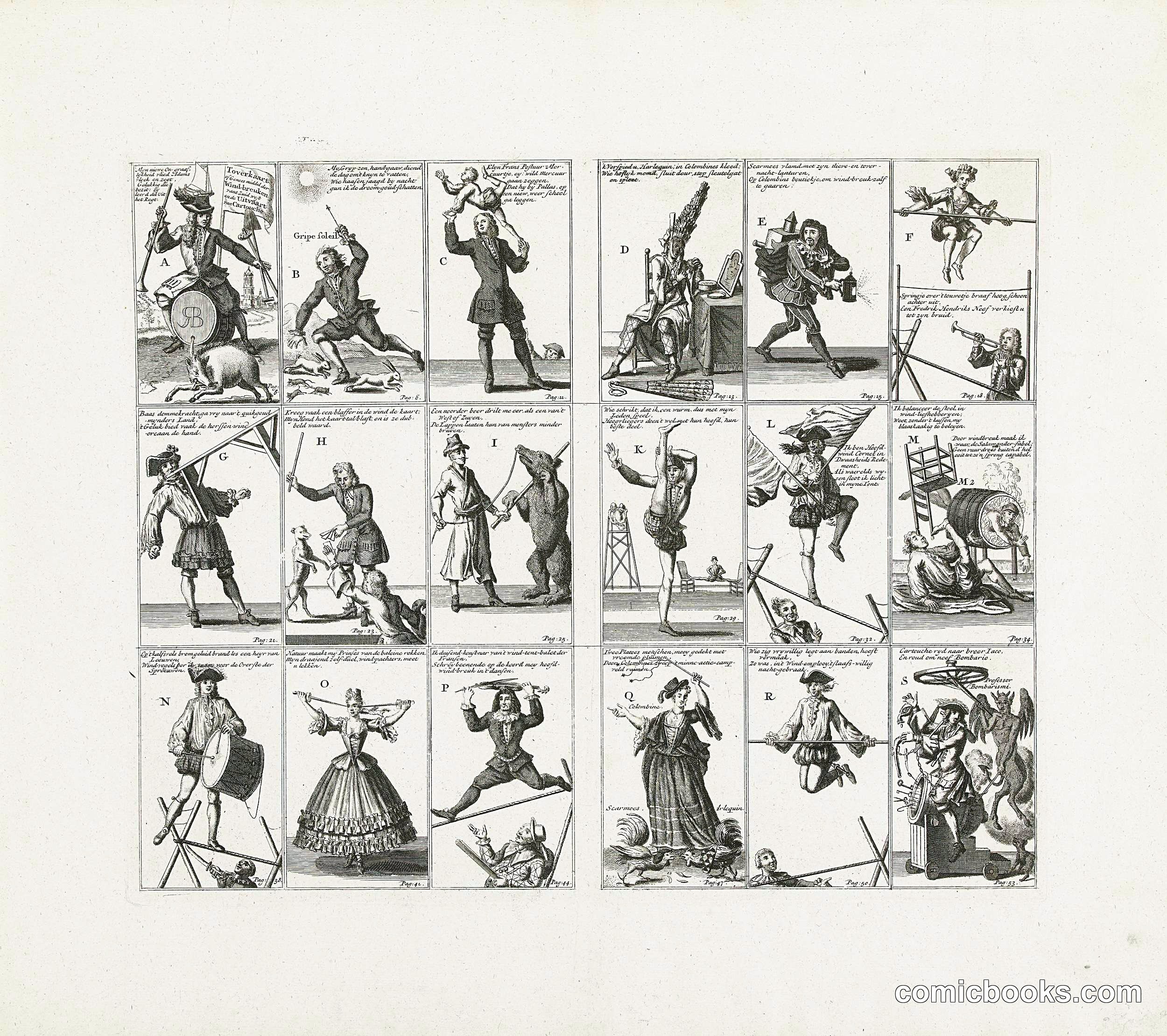 Toverkaart of geneesmiddel voor de windbreuken (Magic Chart or Remedy for Hernias)
