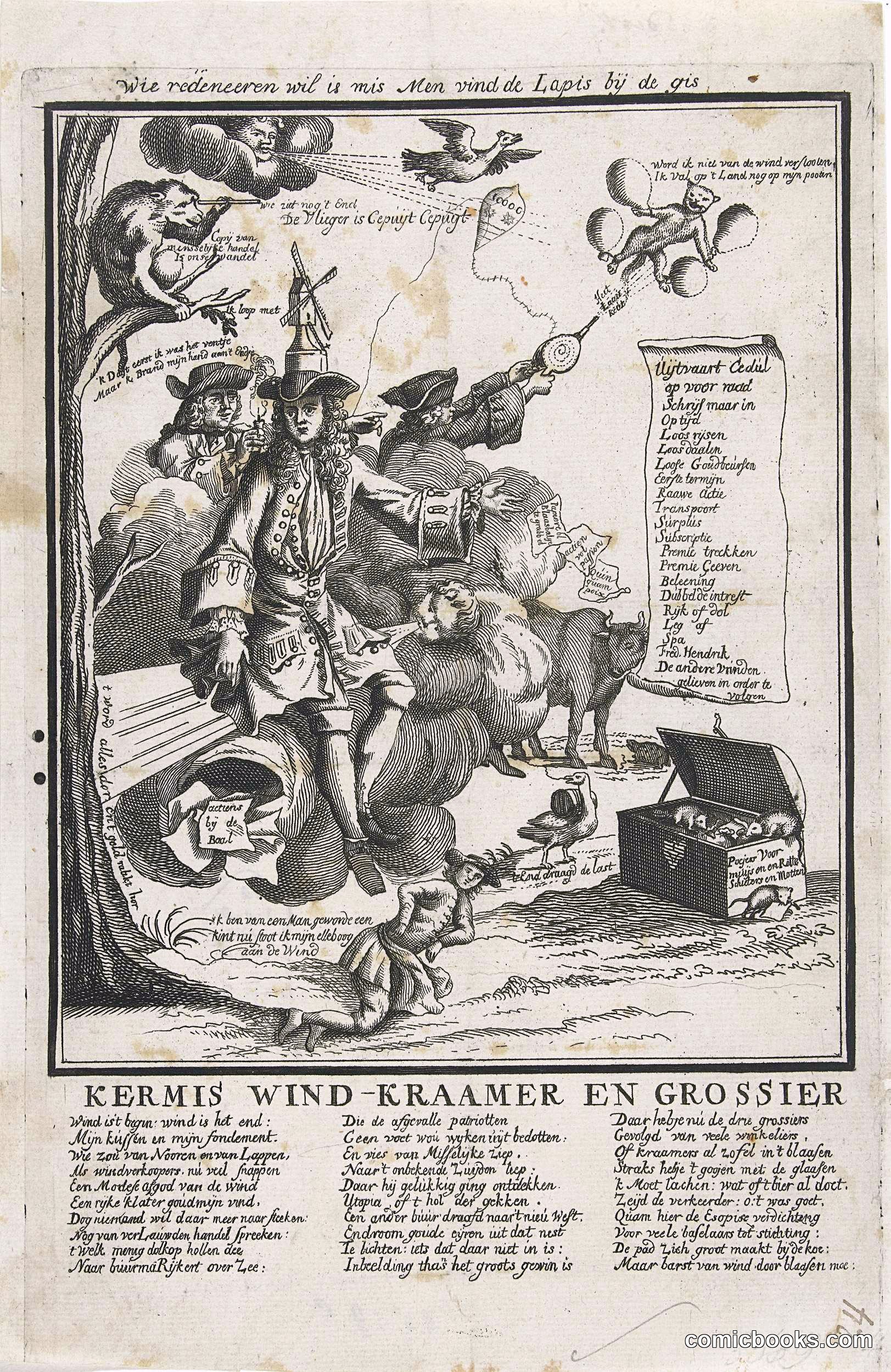 Kermis Wind-Kraamer en Grossier (The Wind Merchant at the Fair)