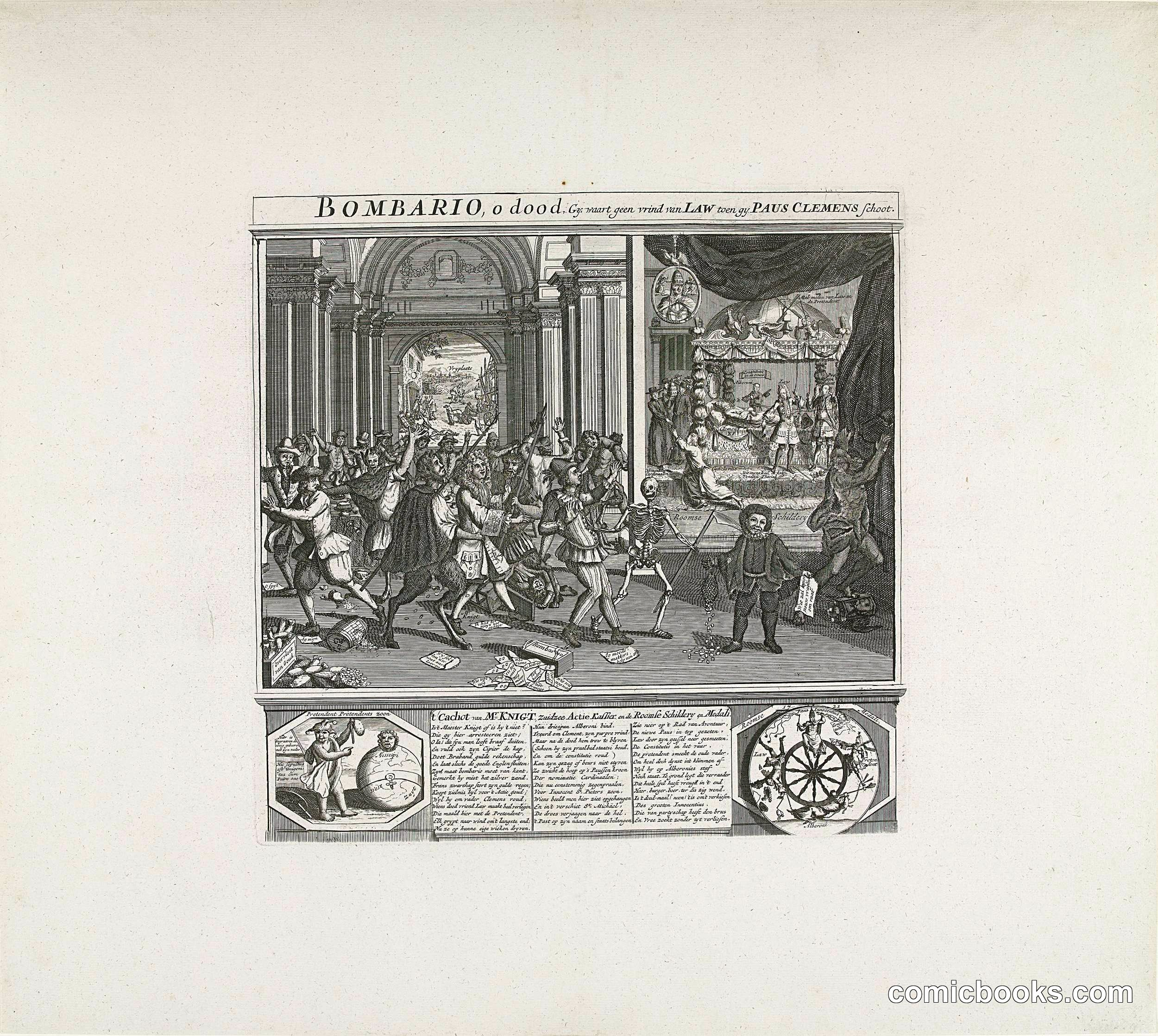Bombario or the Dead, c. 1721
