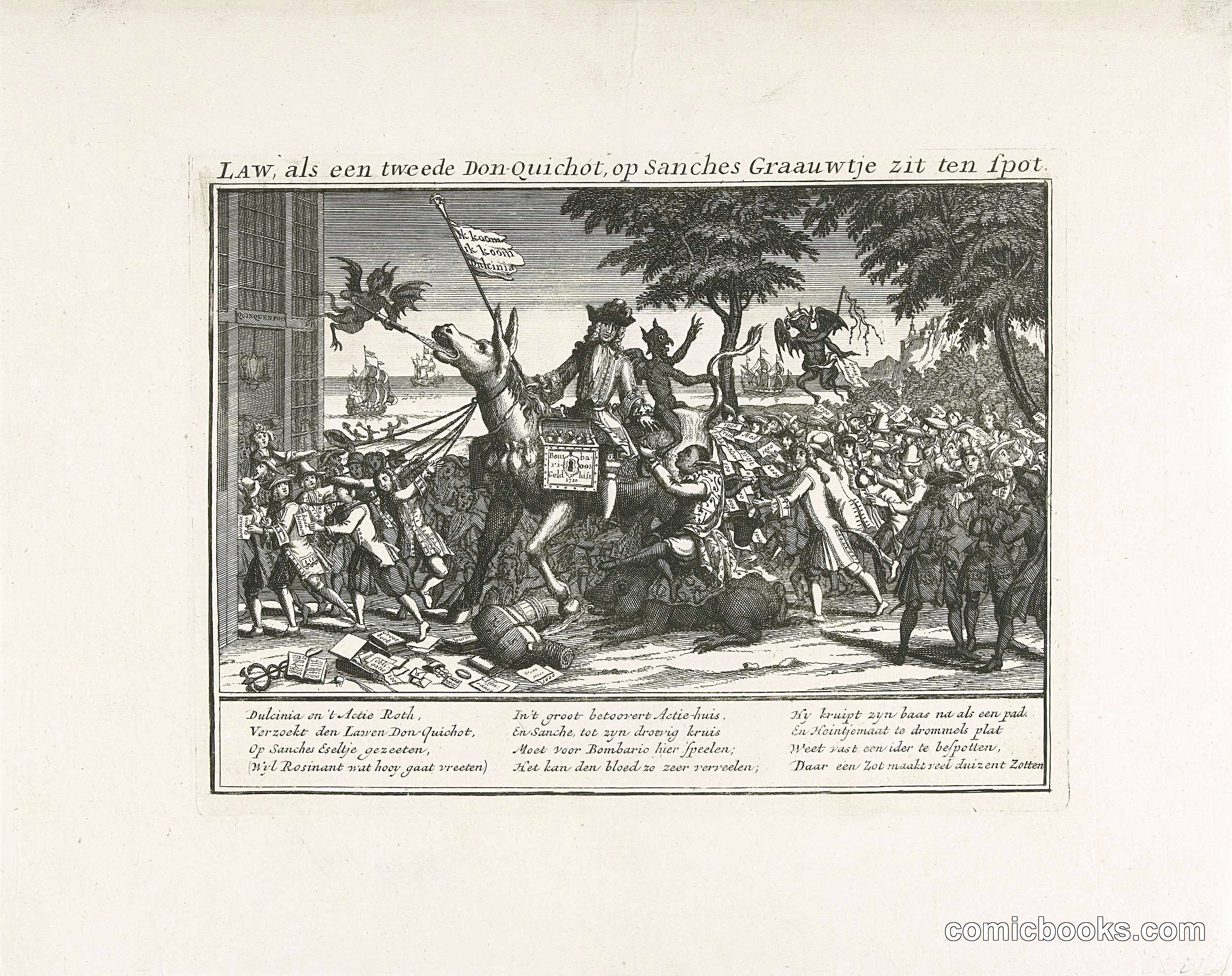 Law as a Second Don Quixote, on Sancho's Gray Mule at the Ipot