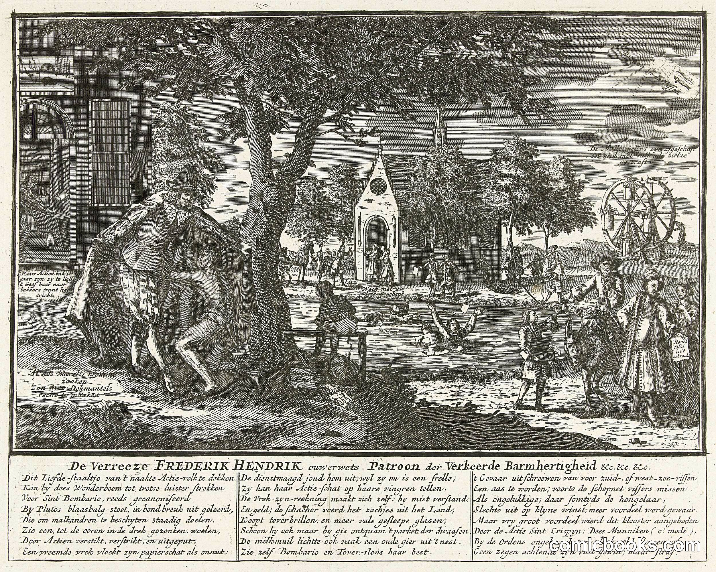 Frederik Hendrik Grants Mercy to the Naked Activists