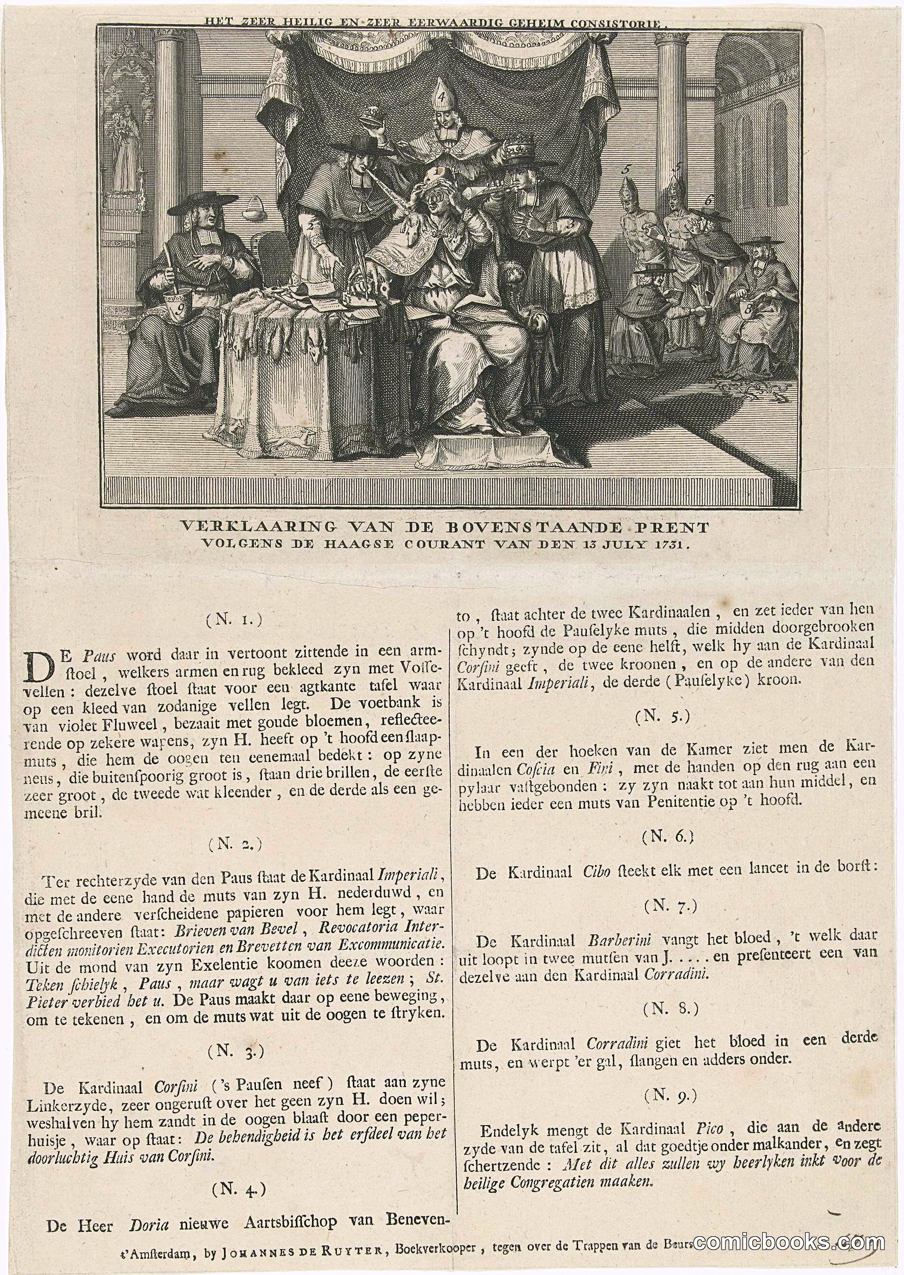 A Cardinal's Confession: Satire on Papal Authority